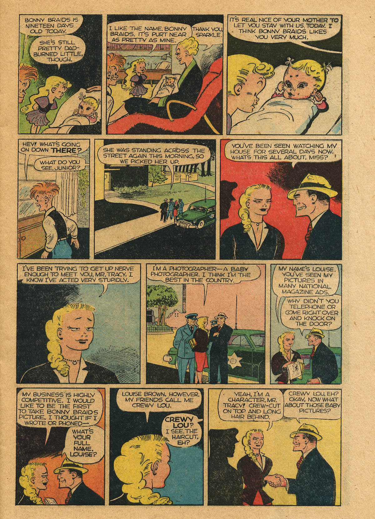 Read online Dick Tracy comic -  Issue #74 - 9