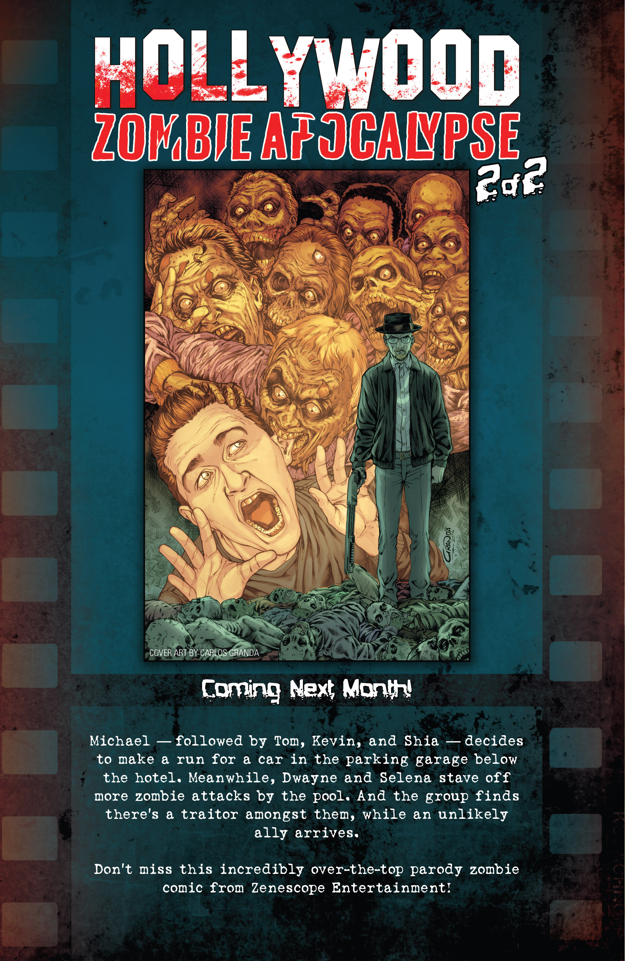 Read online Hollywood Zombie Apocalypse comic -  Issue #1 - 41