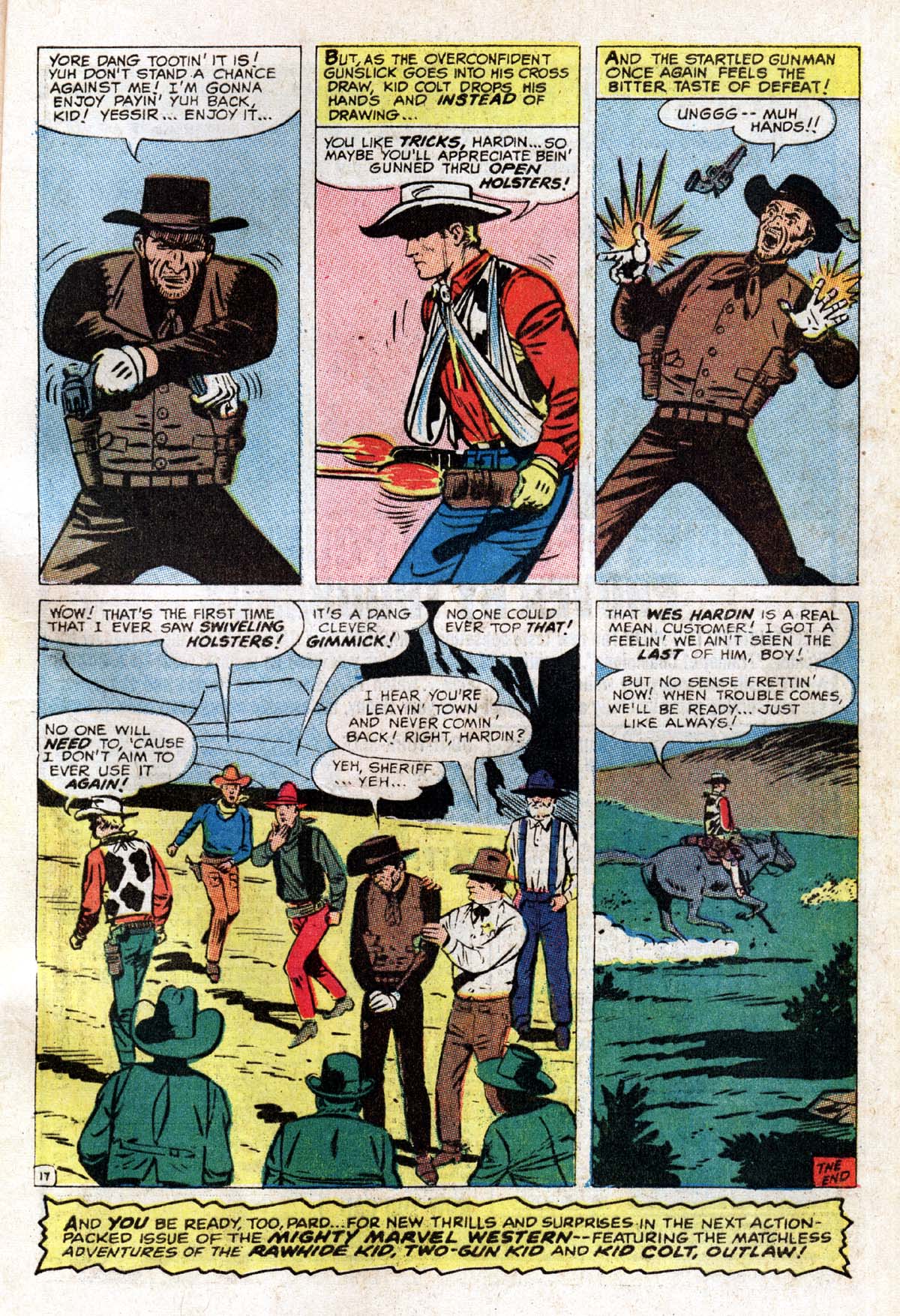 Read online The Mighty Marvel Western comic -  Issue #5 - 65