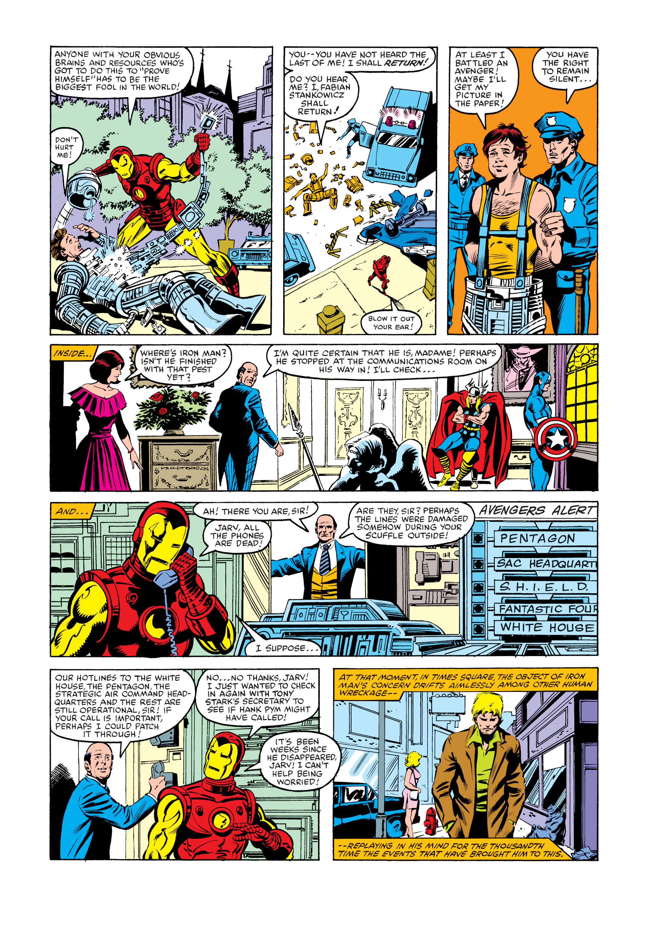 Read online Marvel Masterworks: The Avengers comic -  Issue # TPB 21 (Part 1) - 12