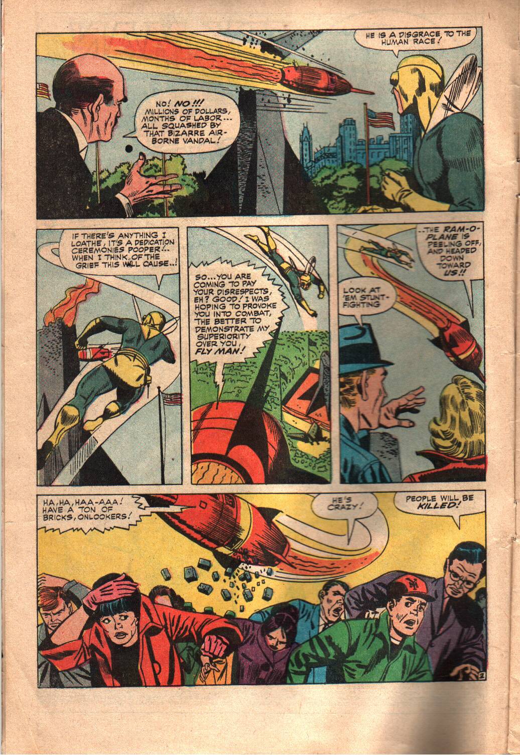 Read online Fly Man comic -  Issue #39 - 3