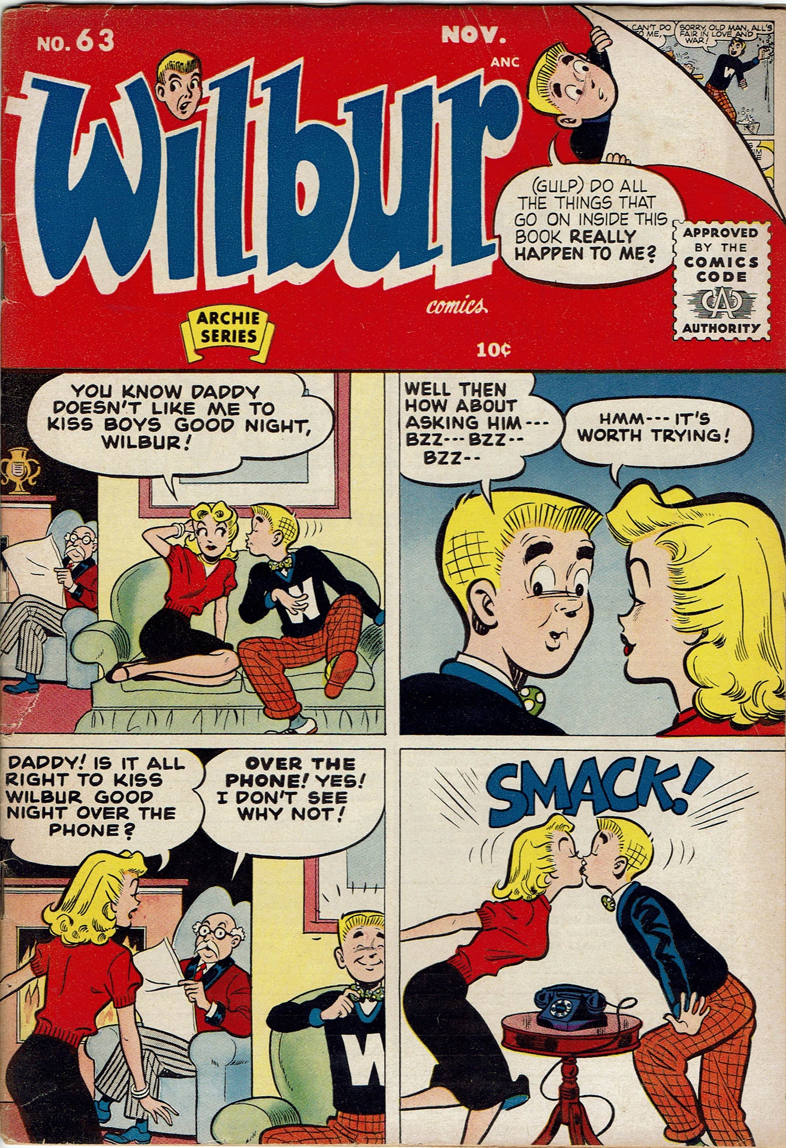 Read online Wilbur Comics comic -  Issue #63 - 1