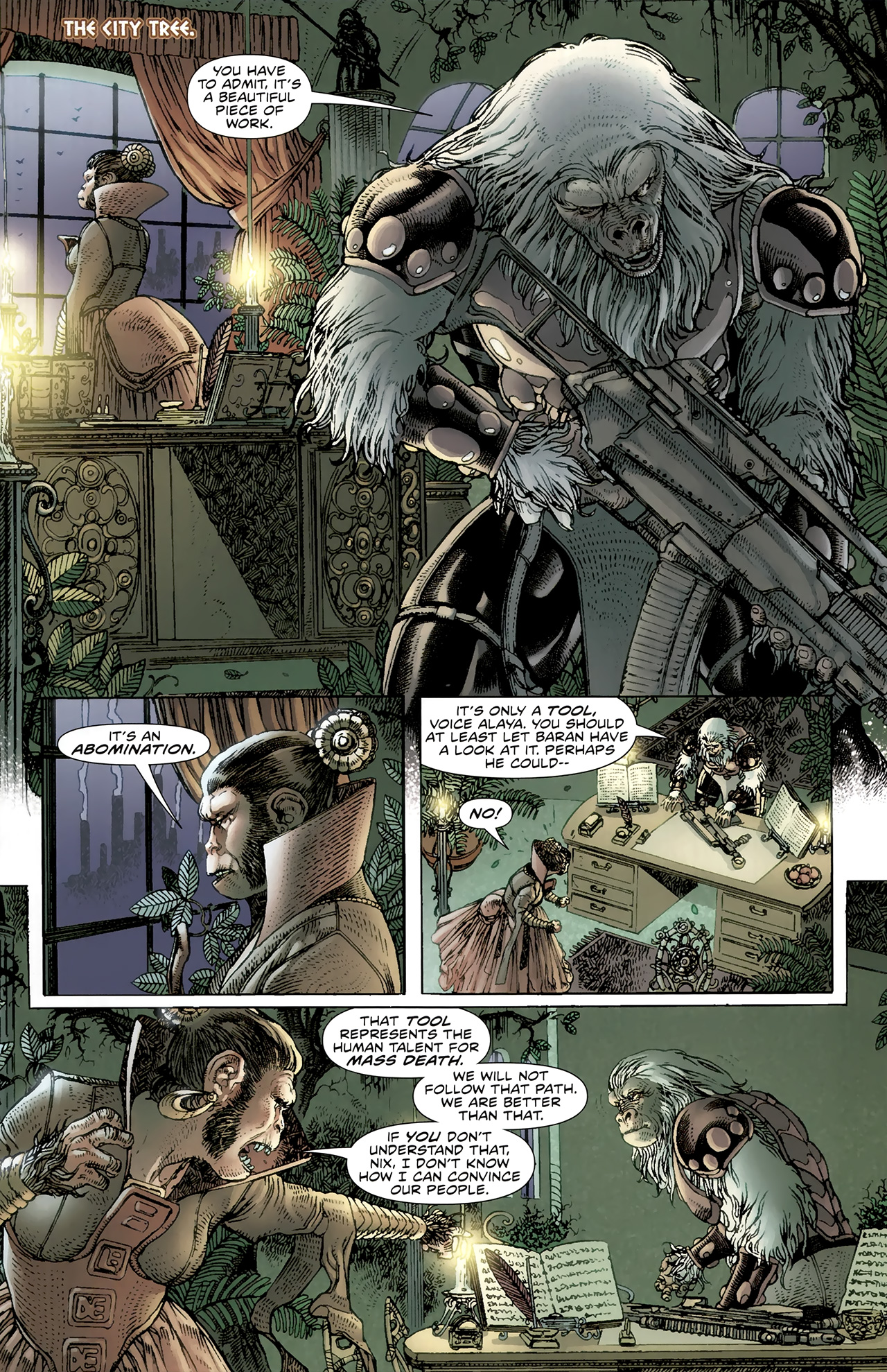 Read online Planet of the Apes (2011) comic -  Issue #5 - 22