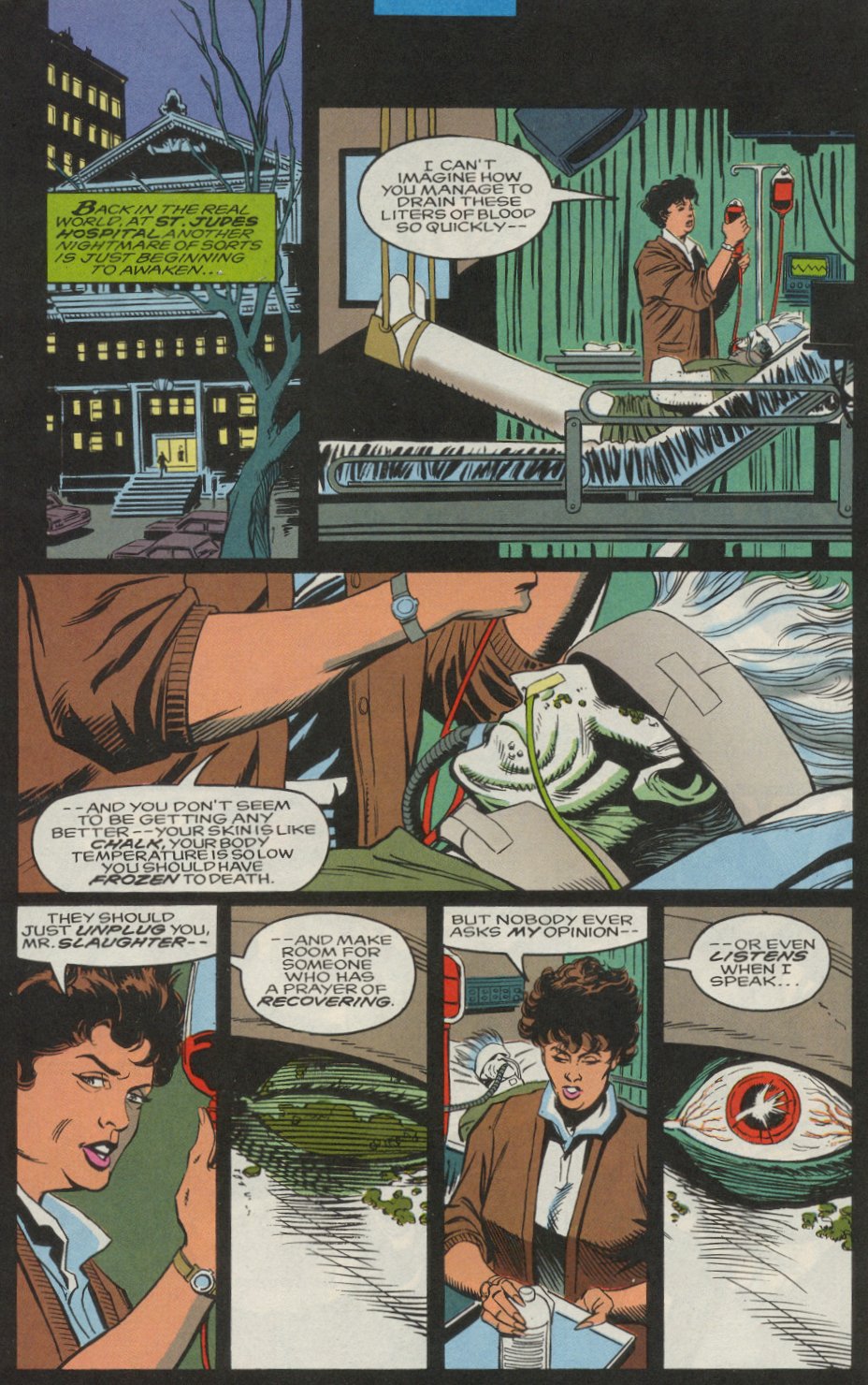 Read online Morbius: The Living Vampire (1992) comic -  Issue #9 - 13