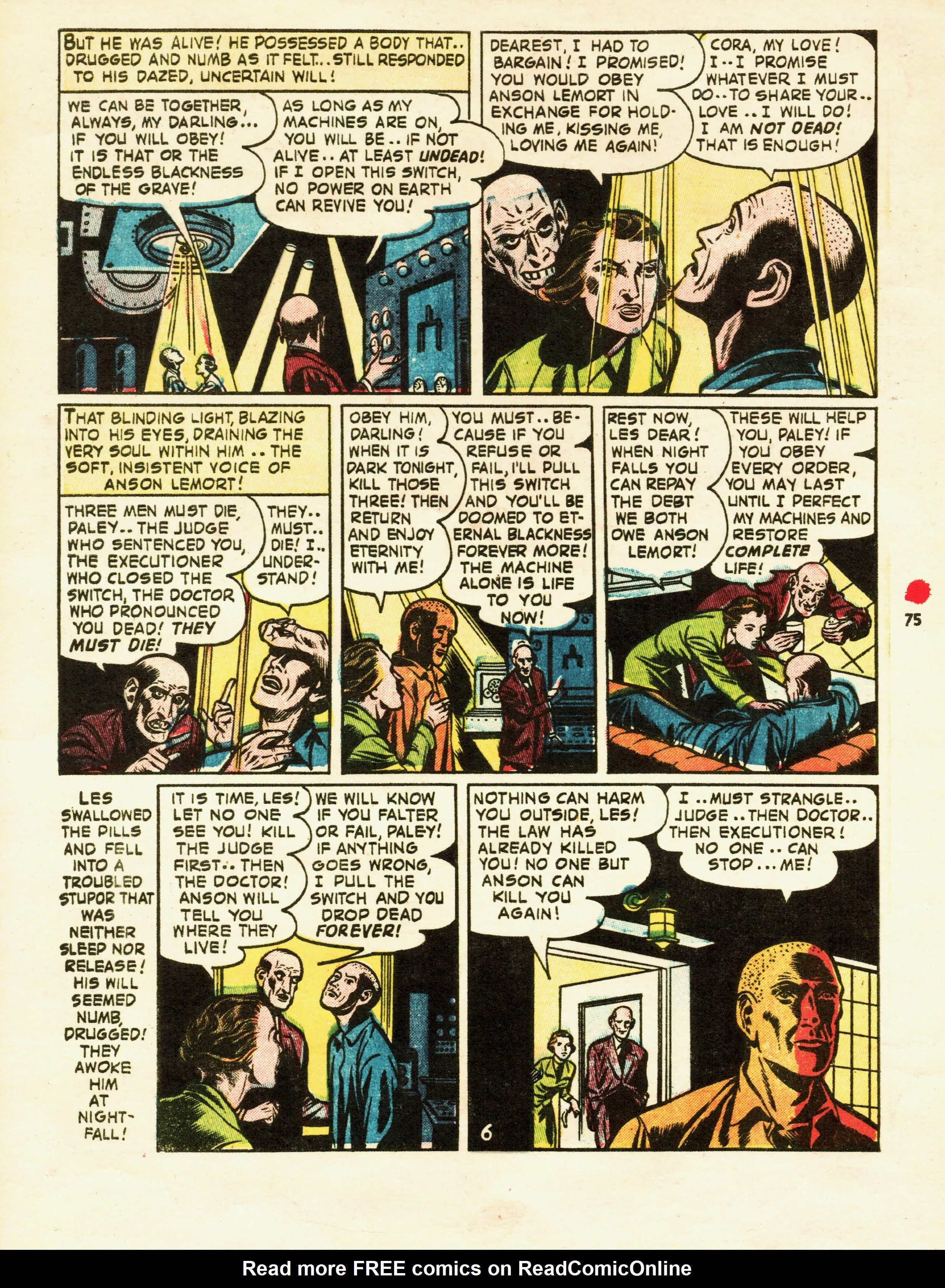 Read online Jack Cole's Deadly Horror comic -  Issue # TPB (Part 1) - 78