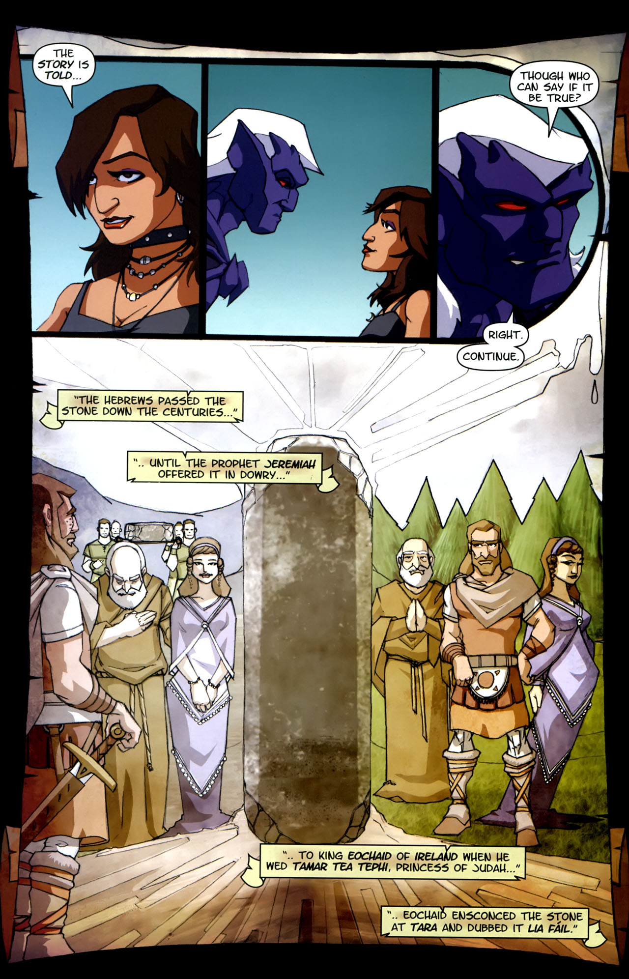 Read online Gargoyles (2006) comic -  Issue #8 - 7
