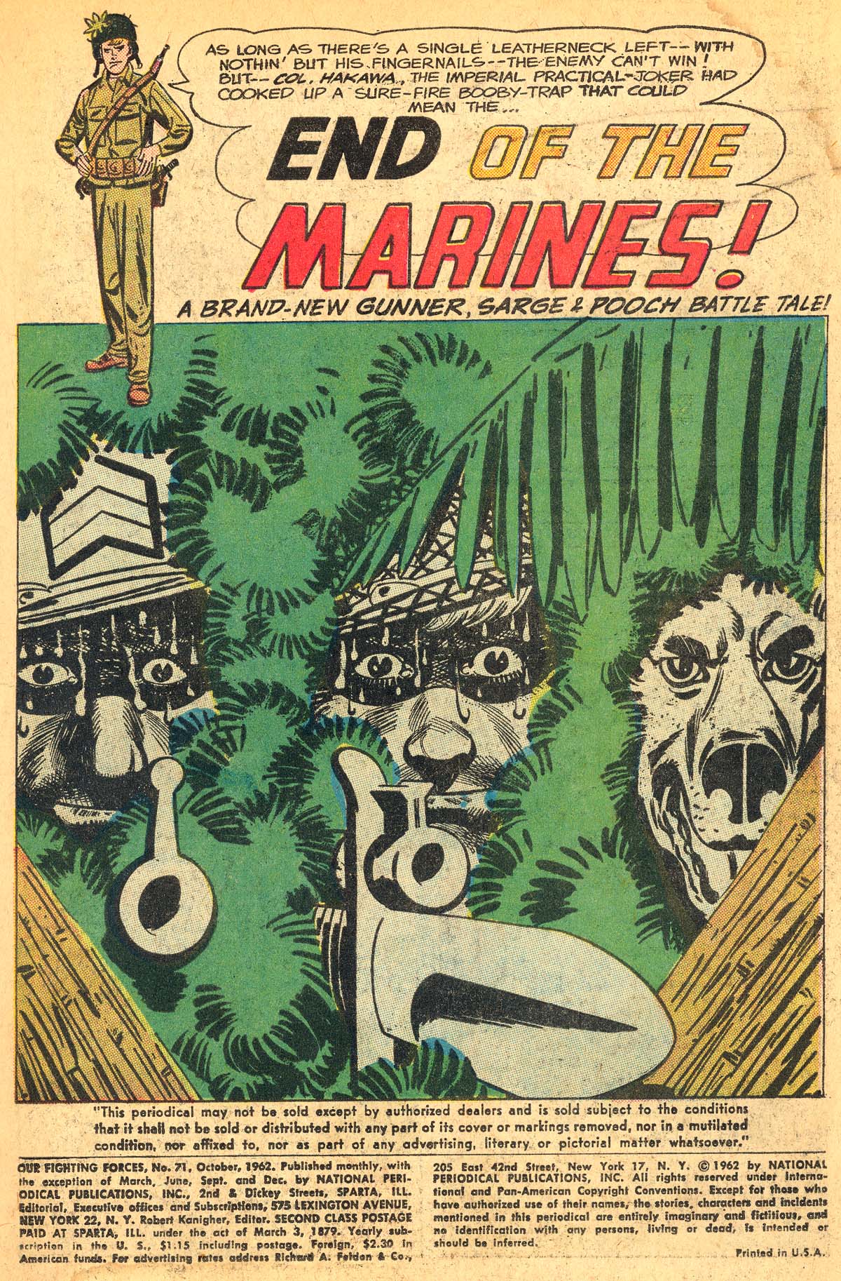 Read online Our Fighting Forces comic -  Issue #71 - 3