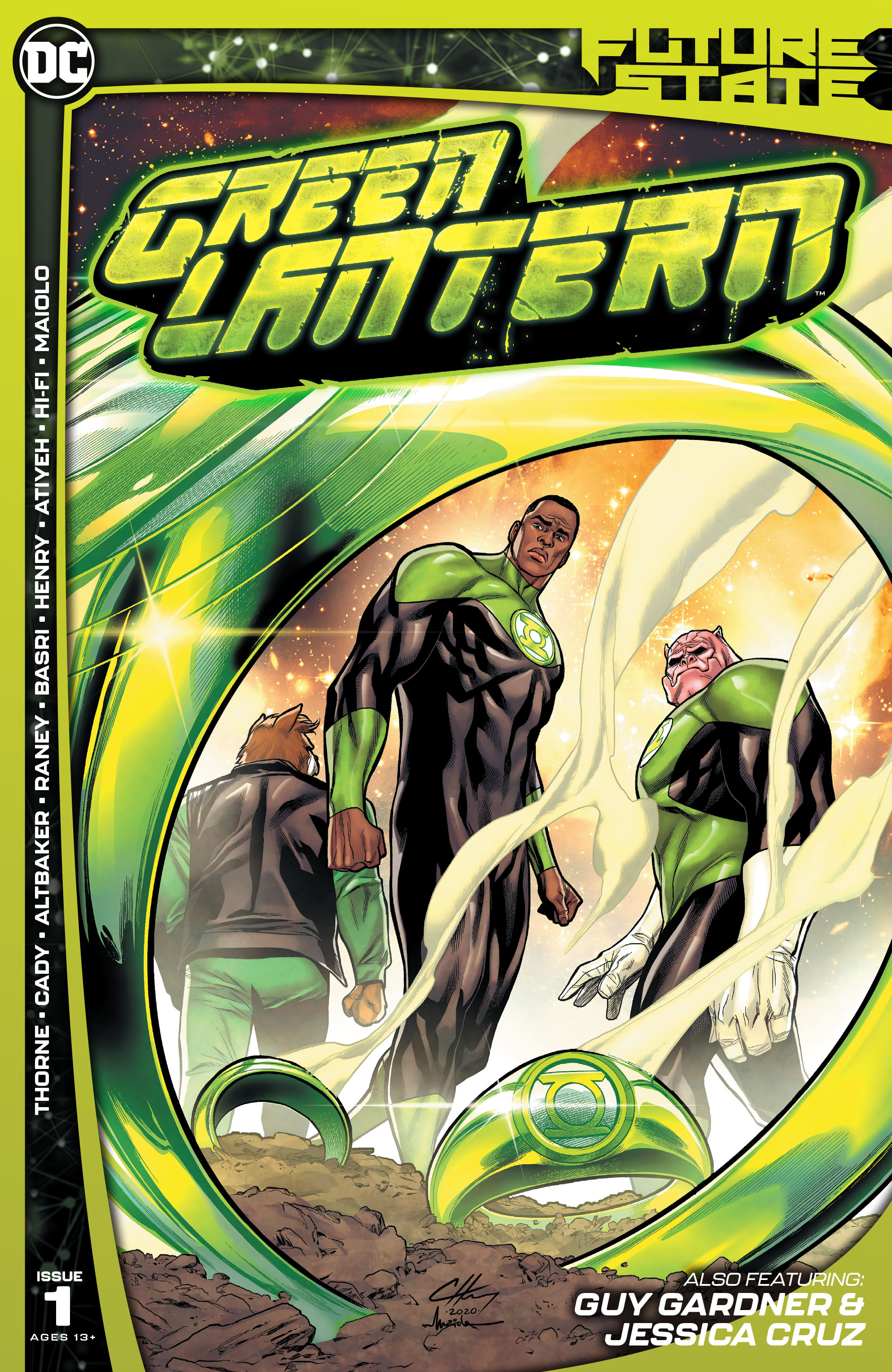 Read online Future State: Green Lantern comic -  Issue #1 - 1