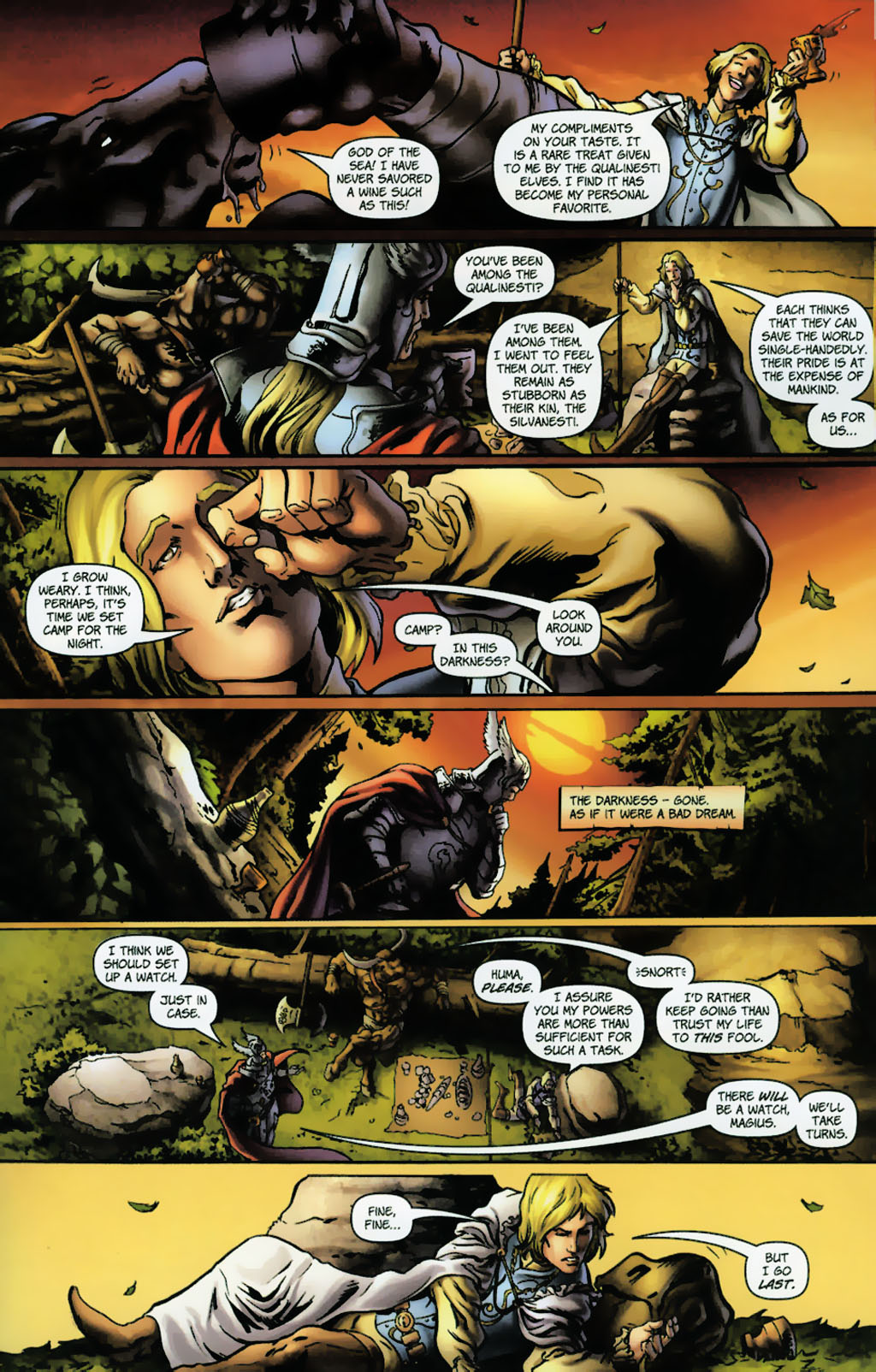 Read online Dragonlance: The Legend of Huma comic -  Issue #4 - 23