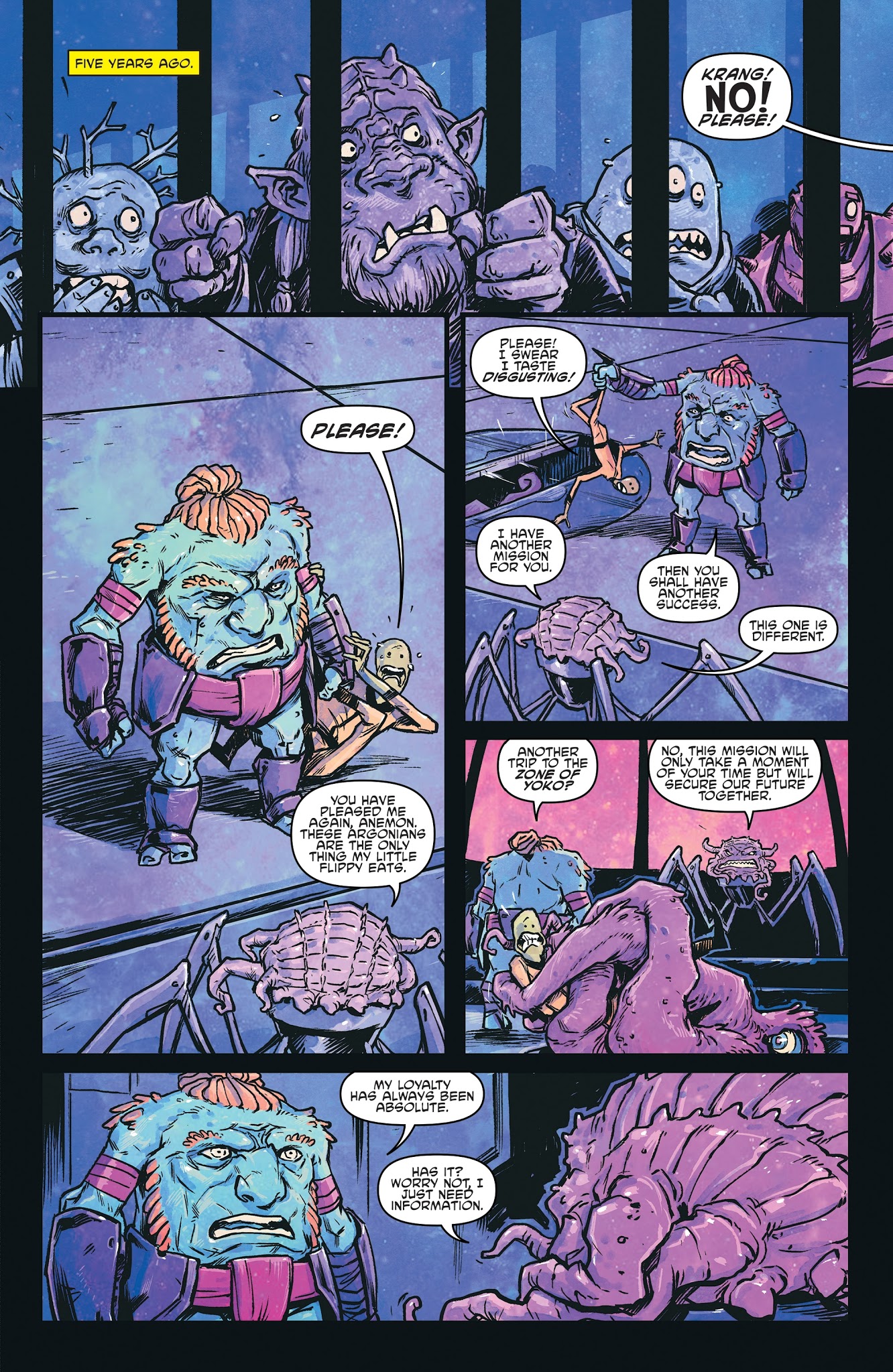 Read online Teenage Mutant Ninja Turtles: Dimension X comic -  Issue #2 - 5