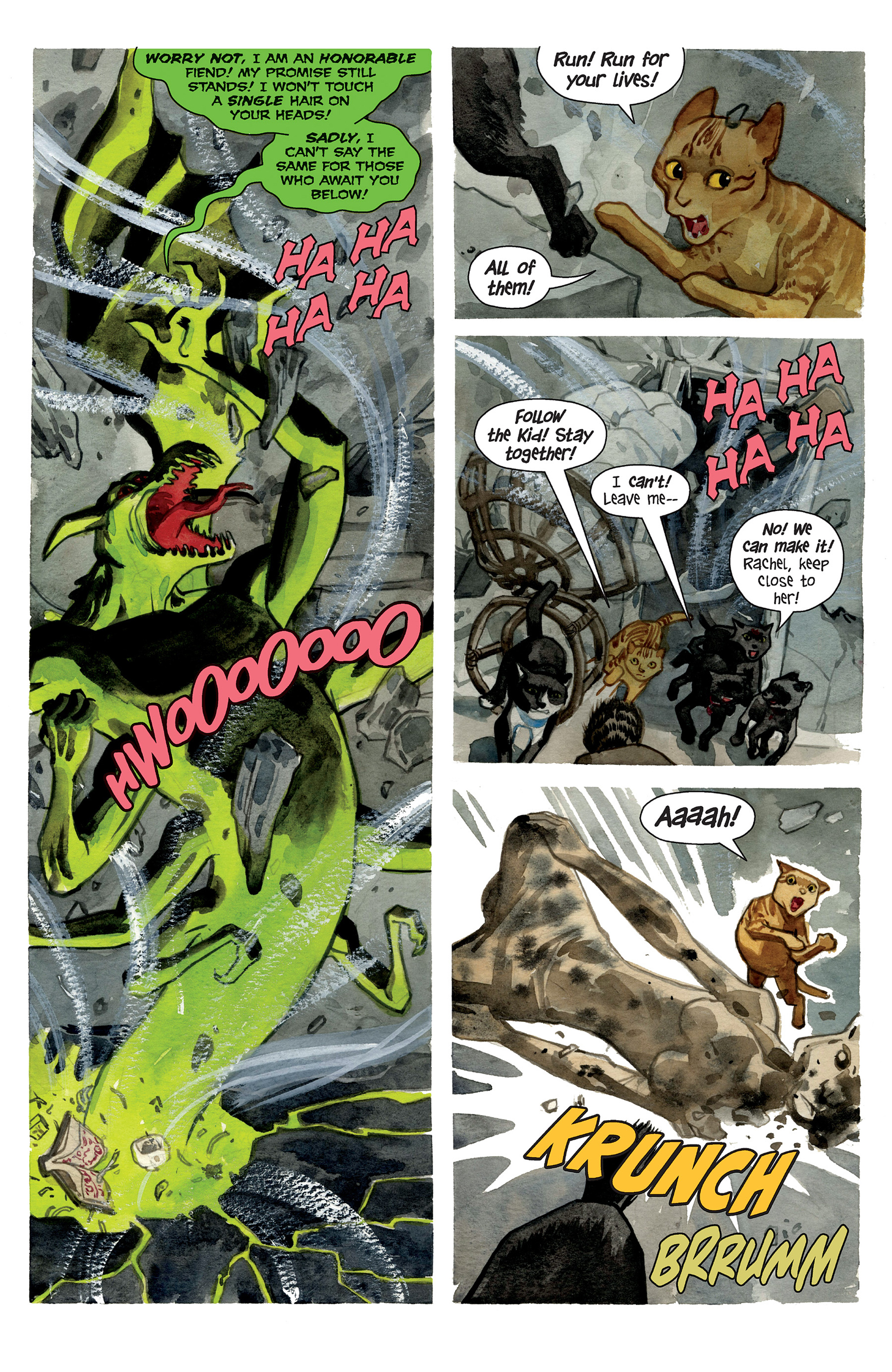 Read online Beasts of Burden: What The Cat Dragged In comic -  Issue # Full - 21