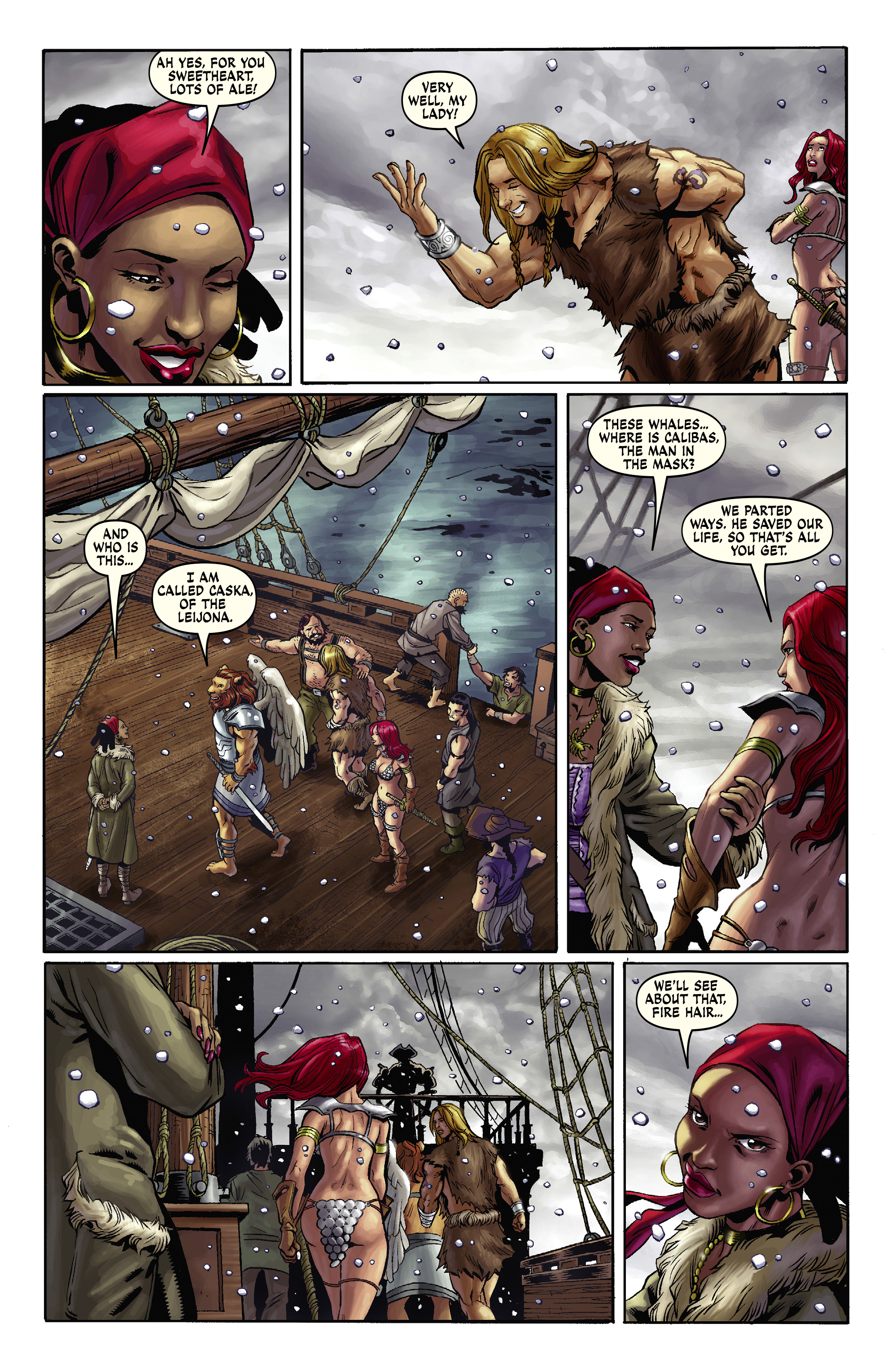 Read online Red Sonja Omnibus comic -  Issue # TPB 2 - 124