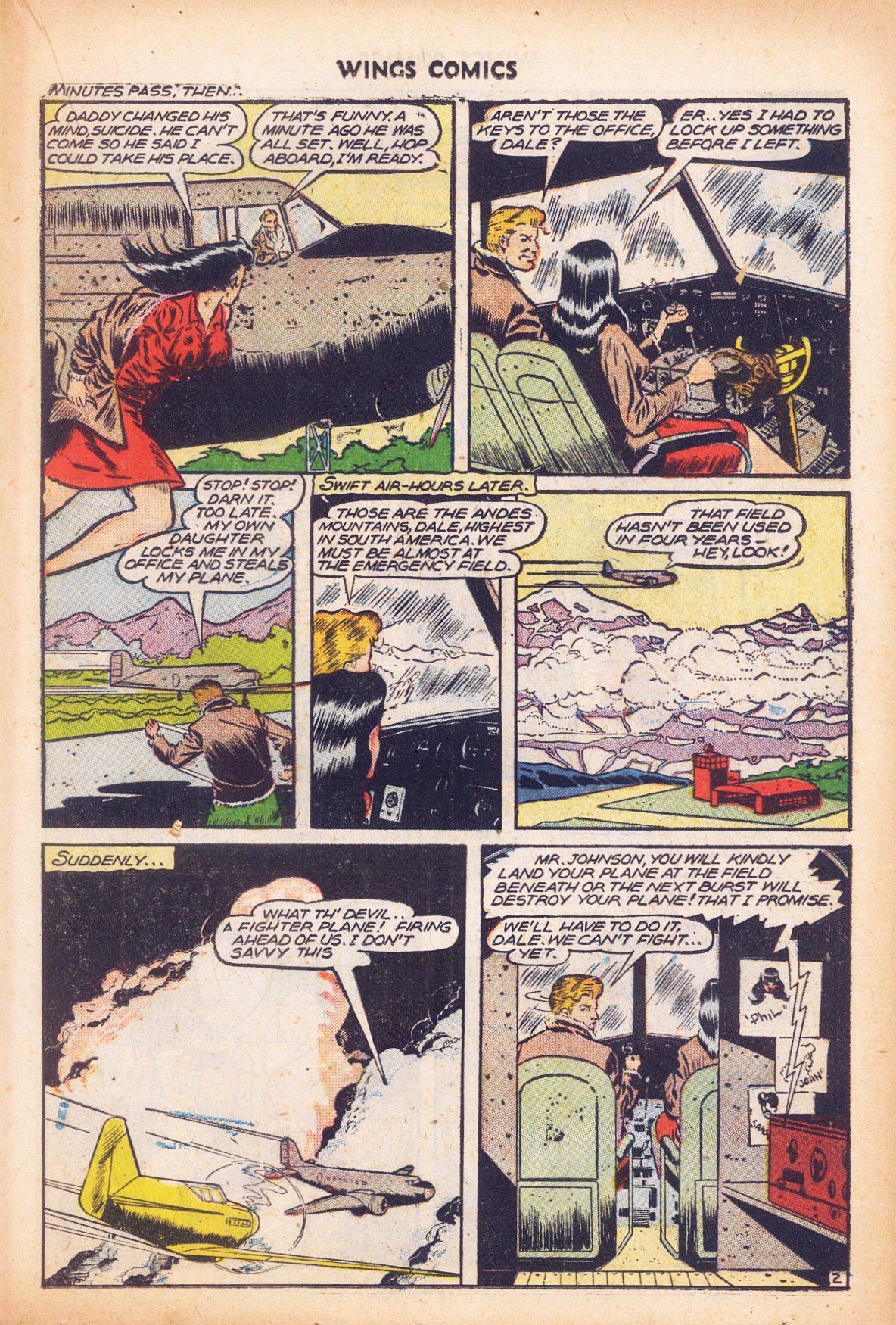 Read online Wings Comics comic -  Issue #69 - 27