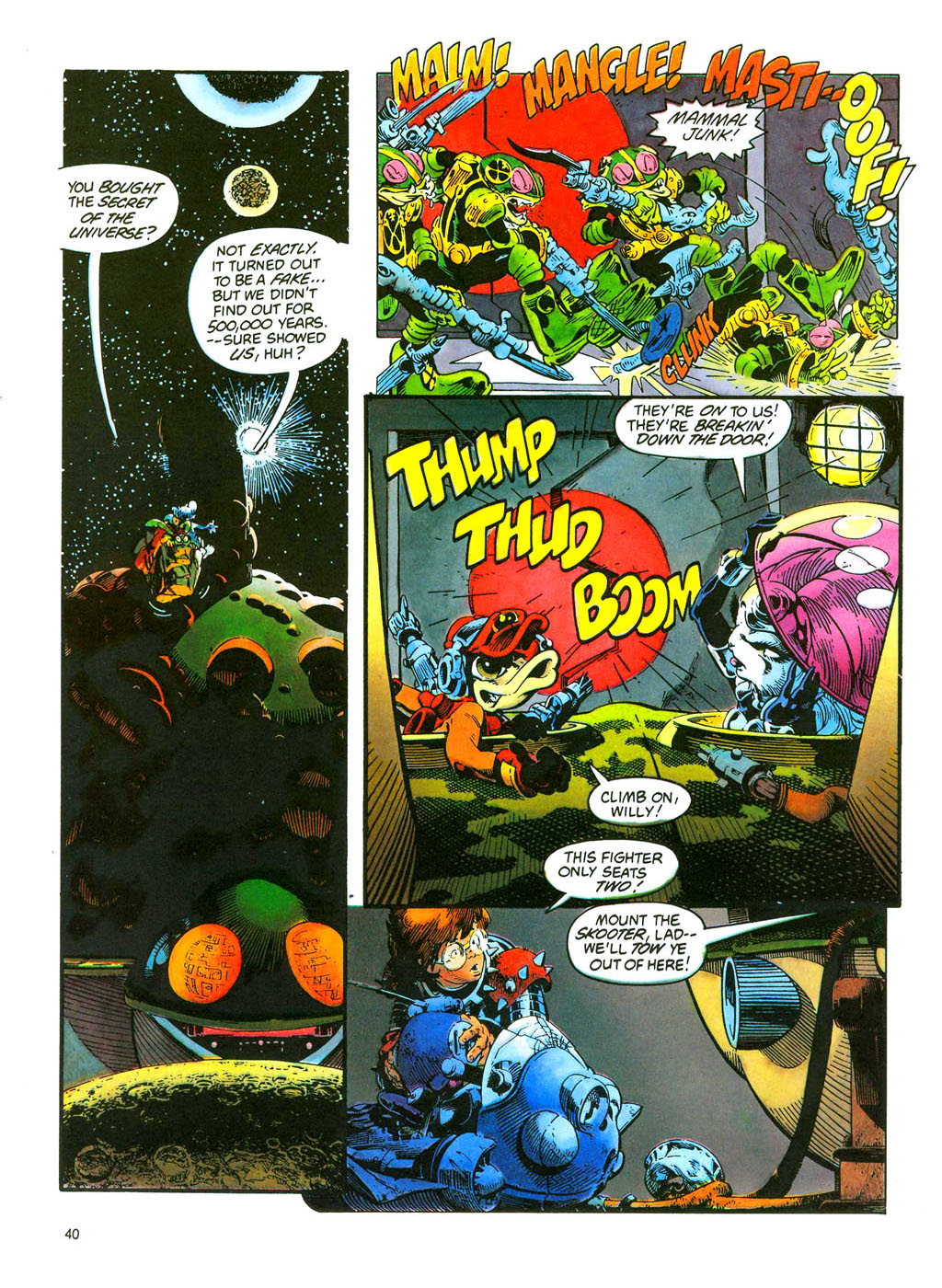 Read online Bucky O'Hare (1986) comic -  Issue # TPB - 42