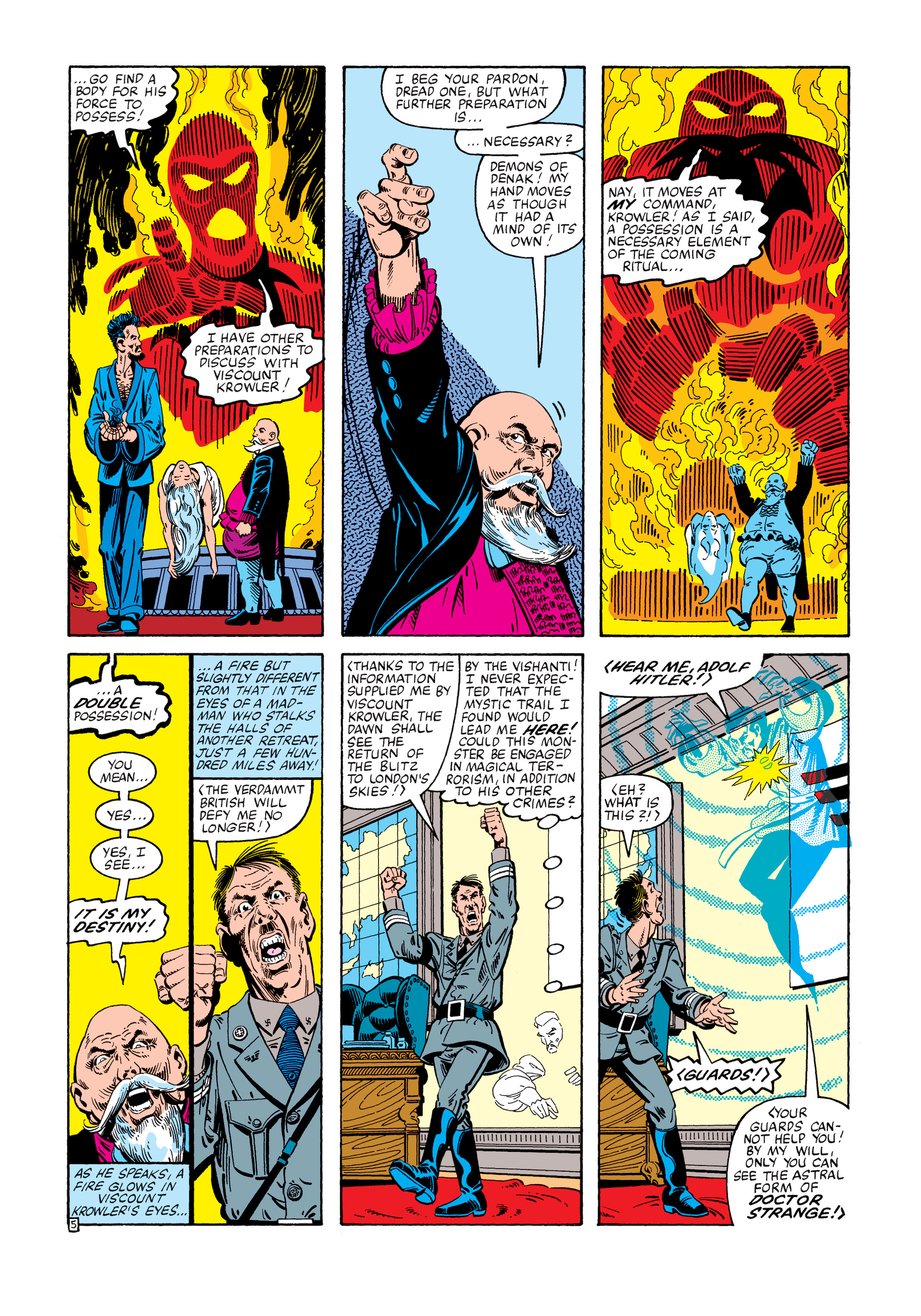 Read online Marvel Masterworks: Doctor Strange comic -  Issue # TPB 9 (Part 2) - 6