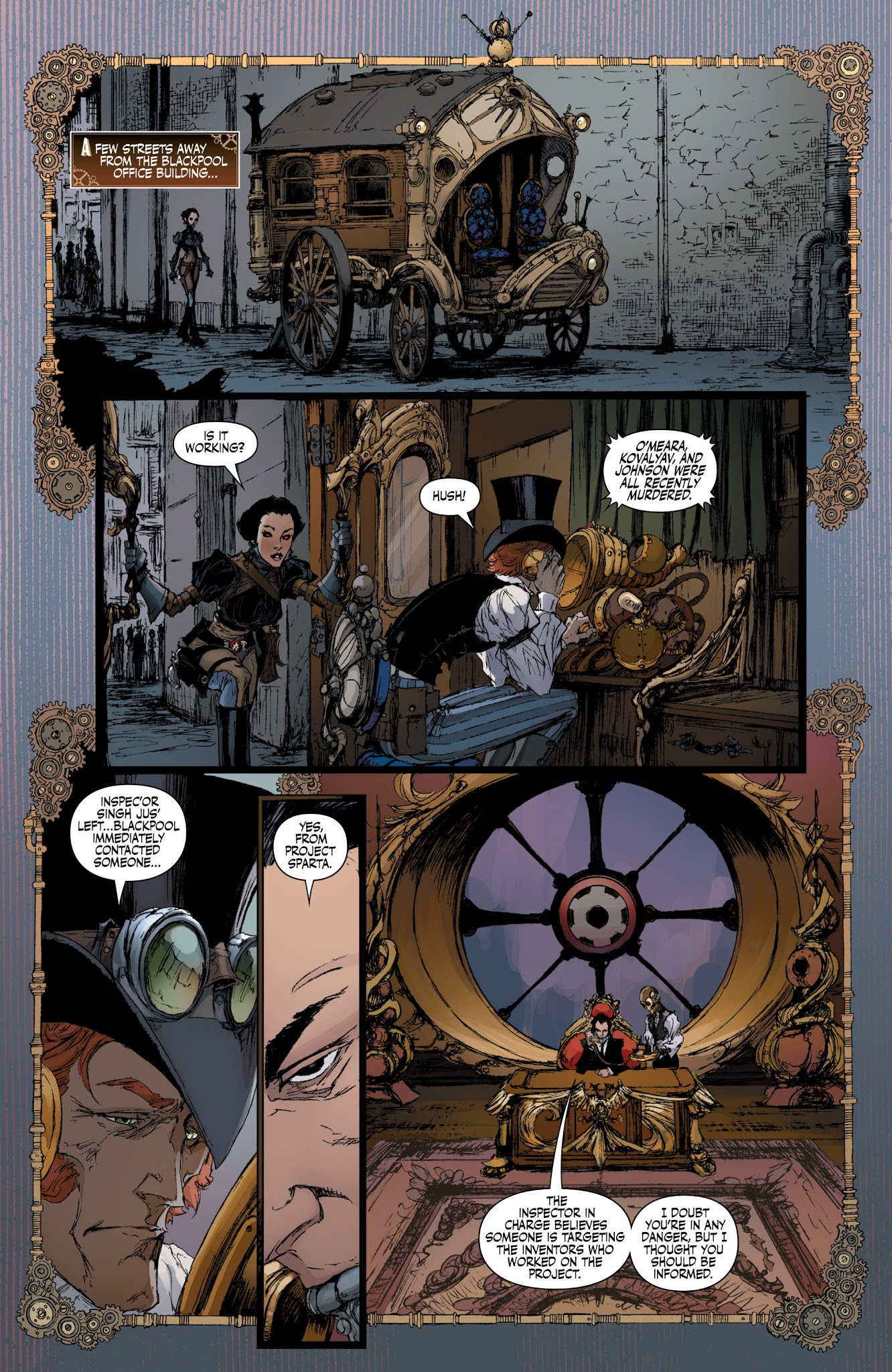 Read online Lady Mechanika: The Clockwork Assassin comic -  Issue #2 - 18