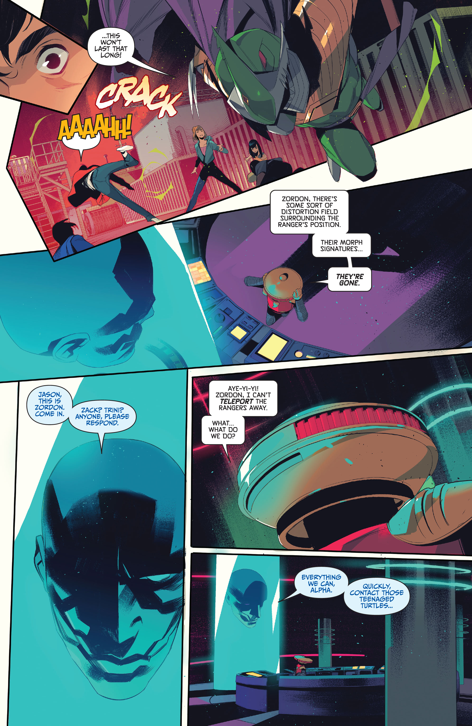 Read online Mighty Morphin Power Rangers: Teenage Mutant Ninja Turtles comic -  Issue #3 - 15