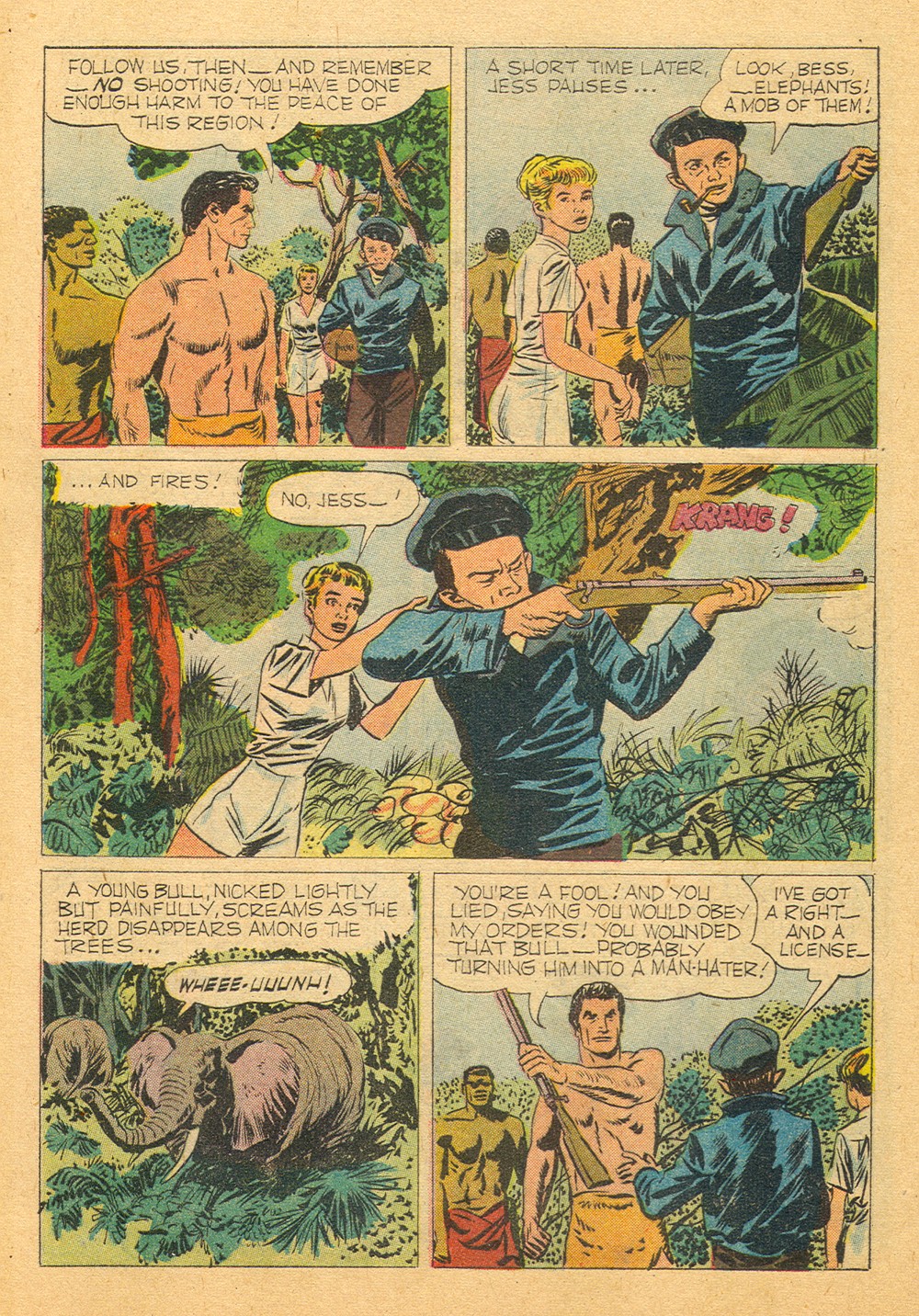 Read online Tarzan (1948) comic -  Issue #110 - 8