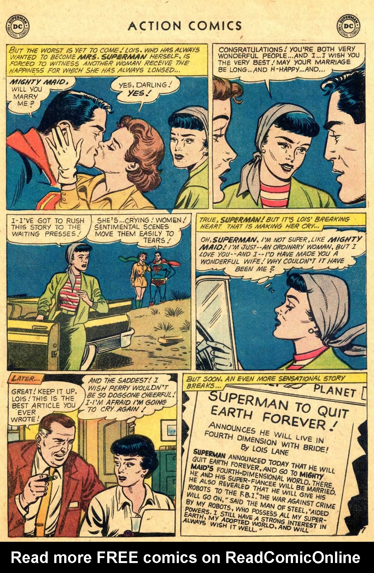 Read online Action Comics (1938) comic -  Issue #260 - 8