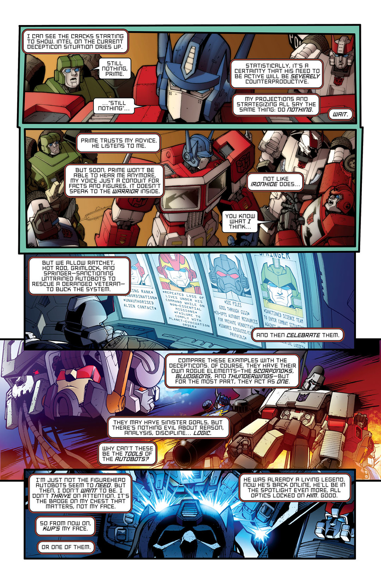 Read online The Transformers: All Hail Megatron comic -  Issue #15 - 12