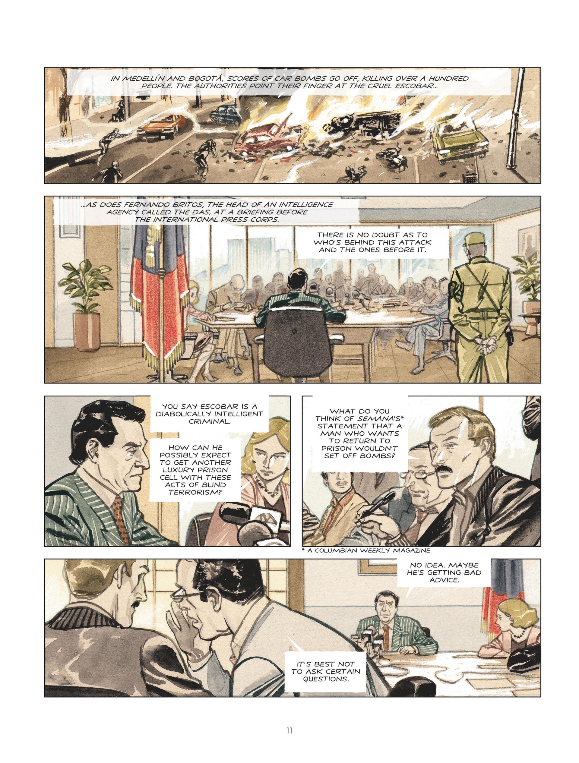 Read online Escobar - El Patrón comic -  Issue #3 - 9