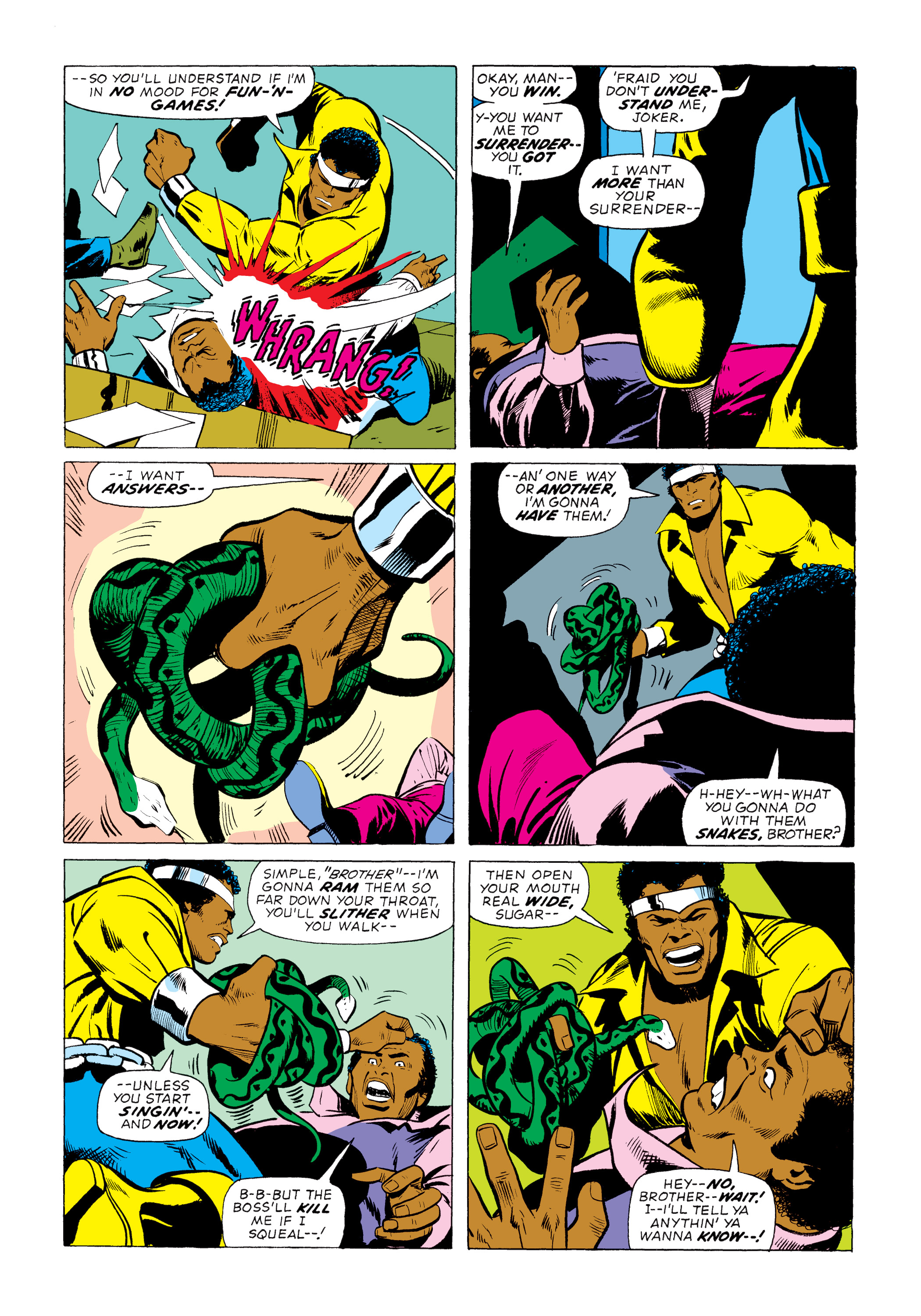 Read online Marvel Masterworks: Luke Cage, Power Man comic -  Issue # TPB 2 (Part 1) - 55