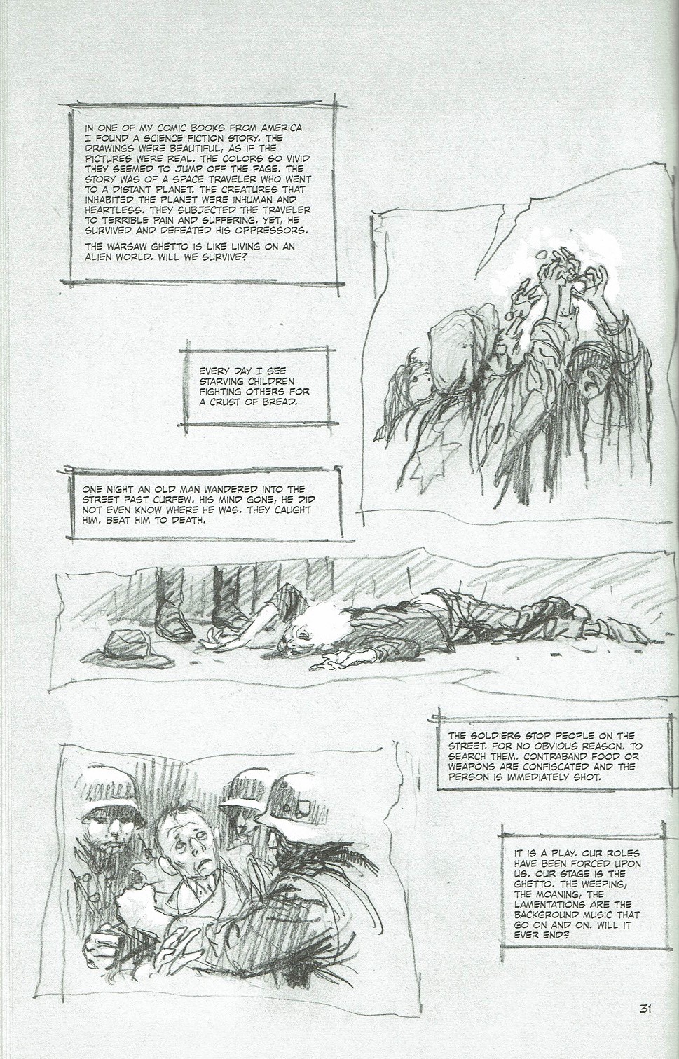 Read online Yossel: April 19, 1943 comic -  Issue # TPB - 40