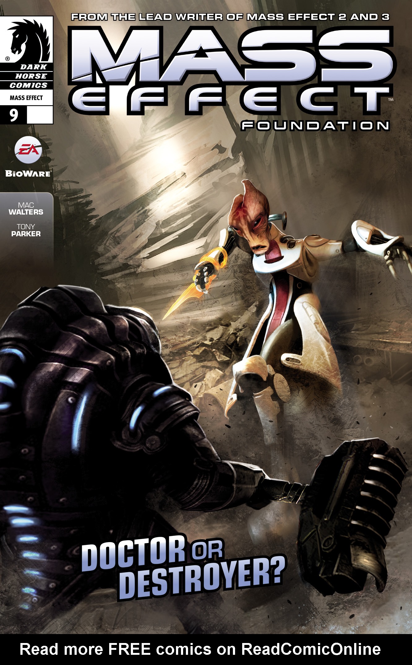 Read online Mass Effect: Foundation comic -  Issue #9 - 1
