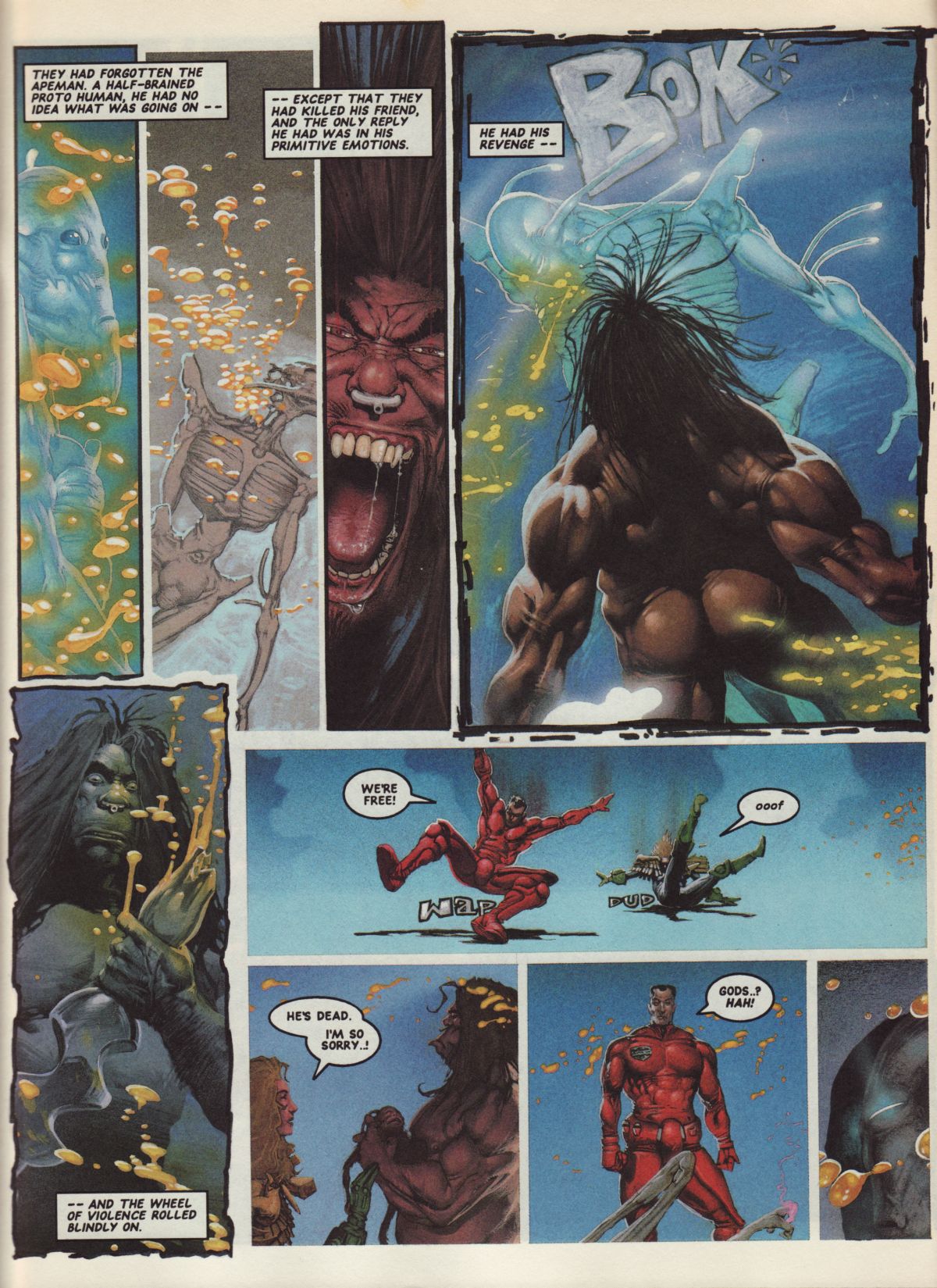 Read online Judge Dredd: The Megazine (vol. 2) comic -  Issue #34 - 38