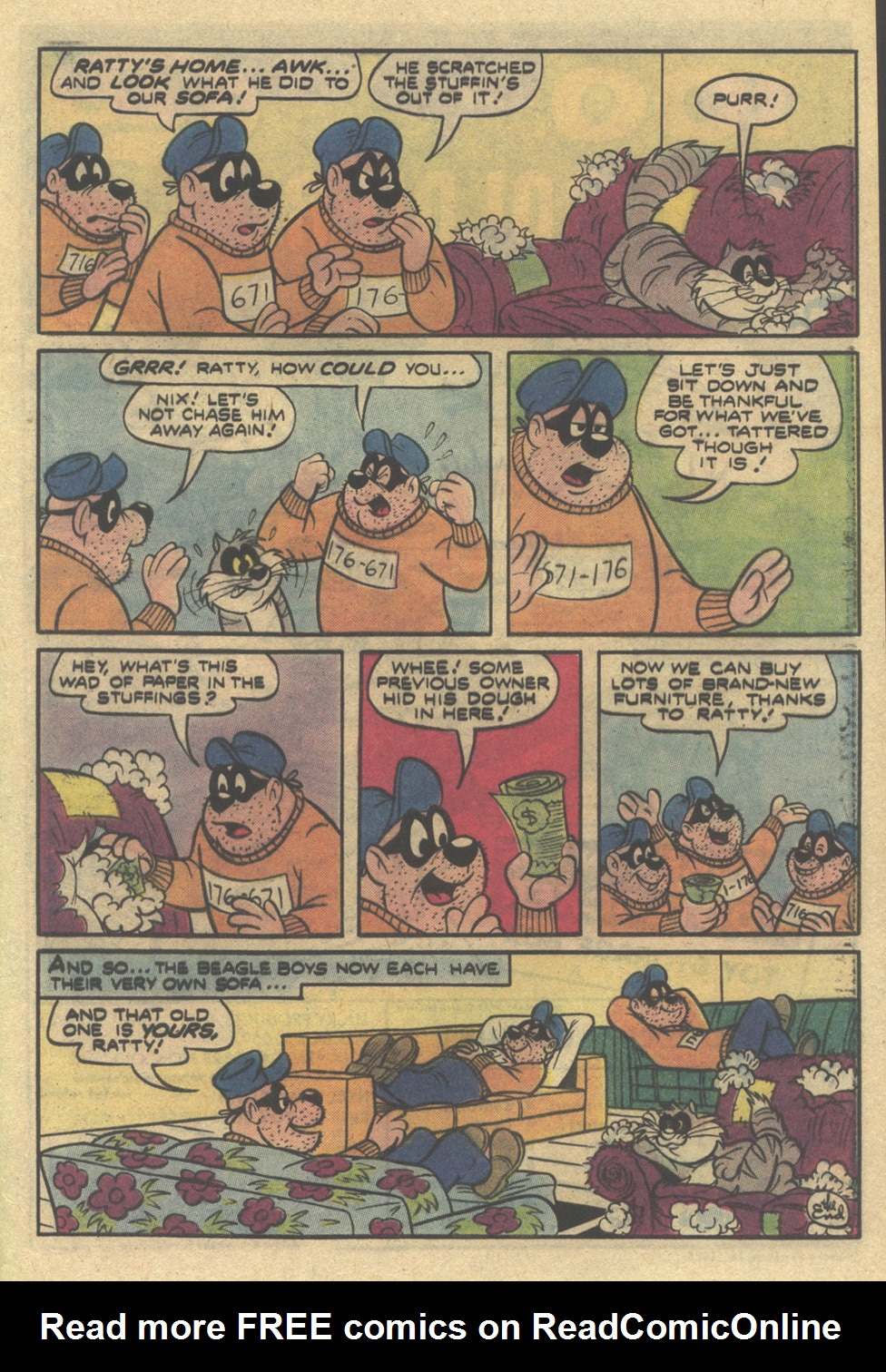 Read online Walt Disney THE BEAGLE BOYS comic -  Issue #47 - 33