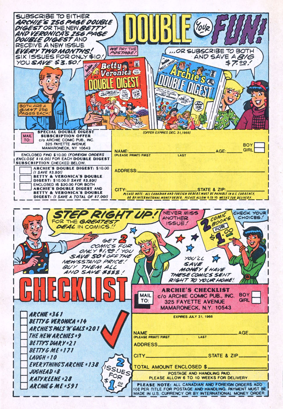 Read online Archie Giant Series Magazine comic -  Issue #589 - 10