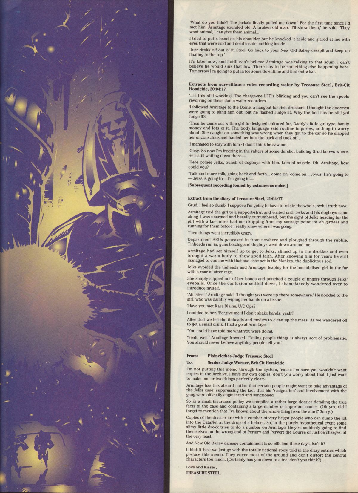 Read online Judge Dredd Megazine (vol. 3) comic -  Issue #13 - 24