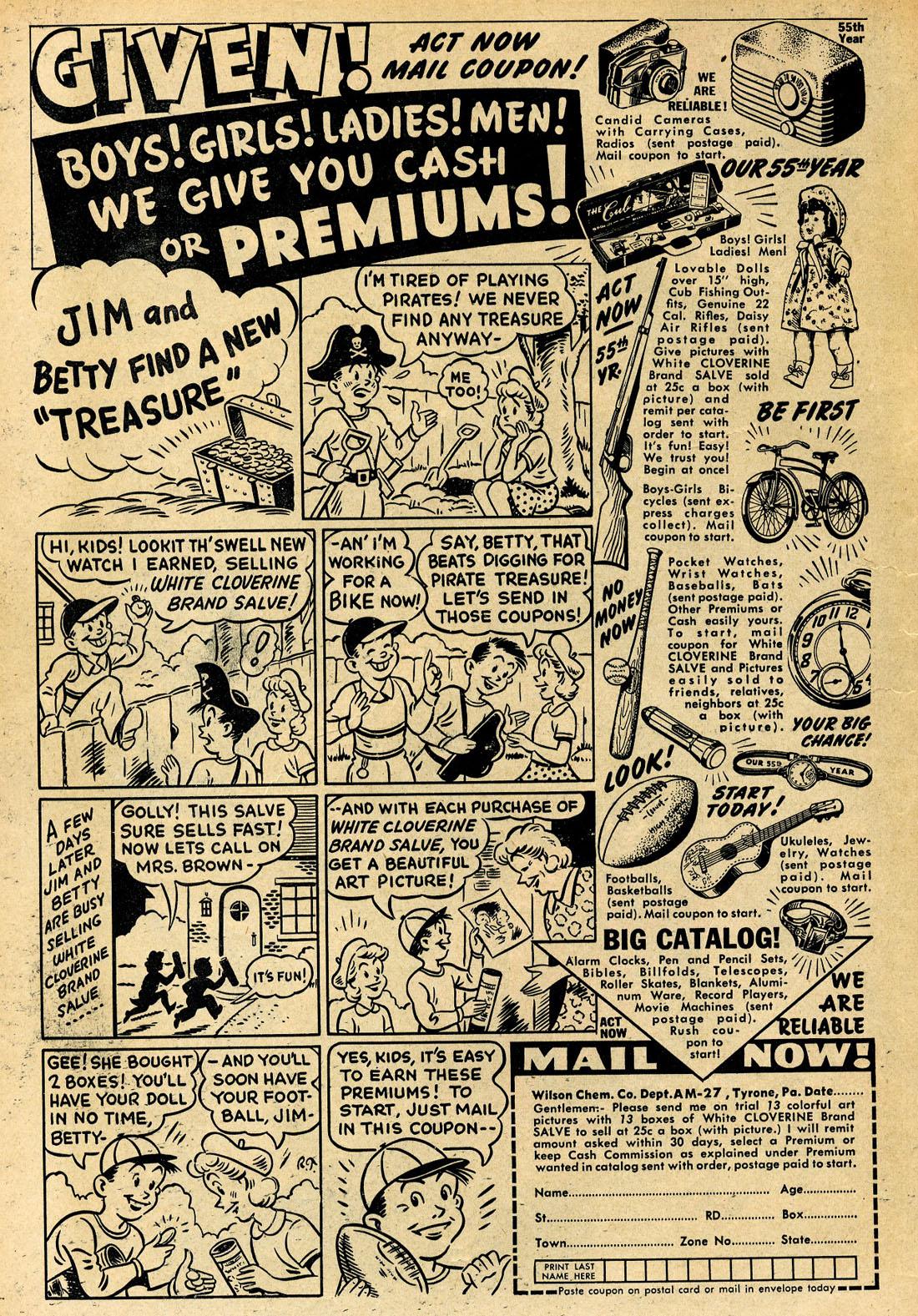Read online Adventures Into The Unknown comic -  Issue #14 - 2