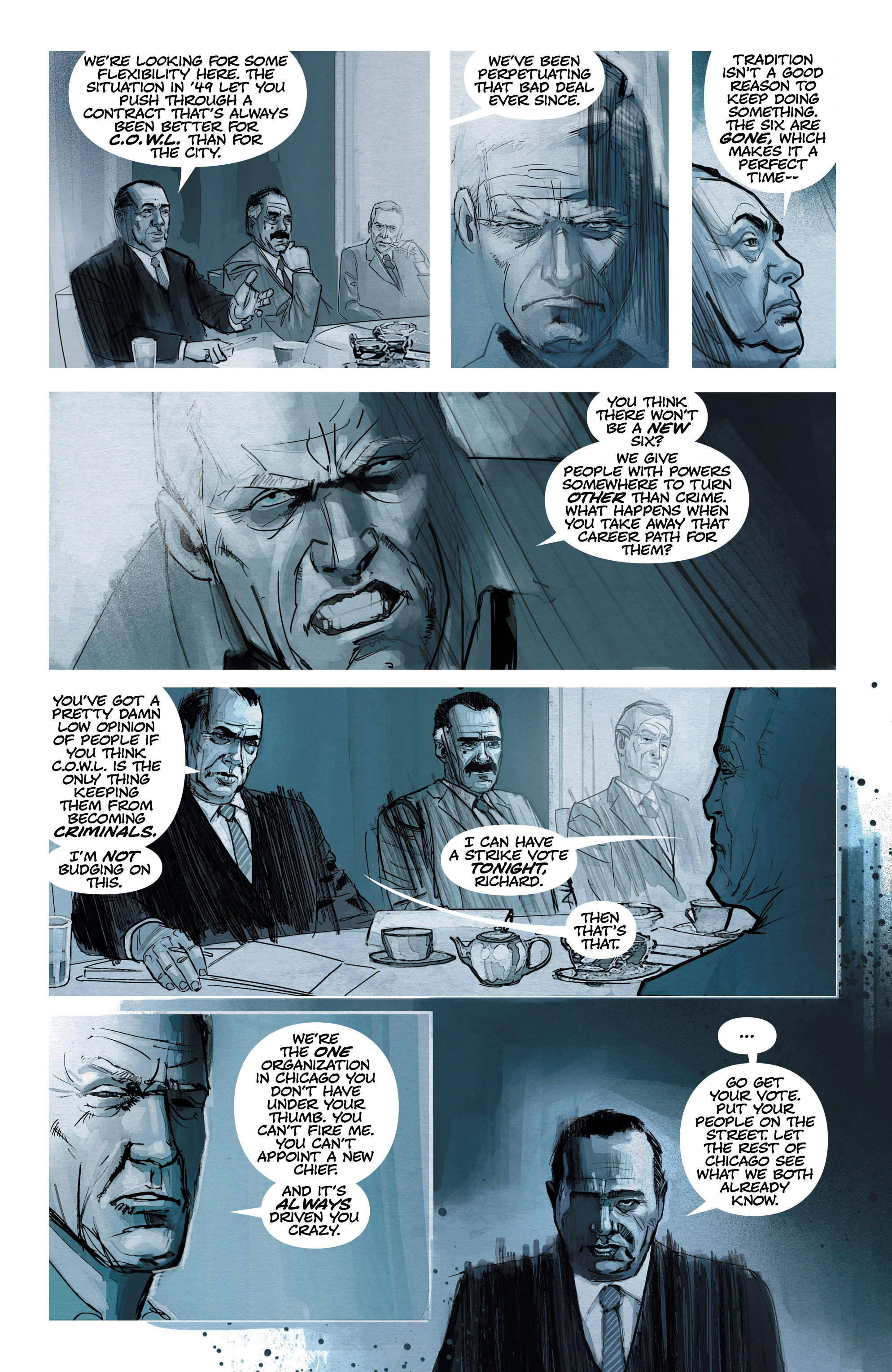 Read online C.O.W.L. comic -  Issue #3 - 22