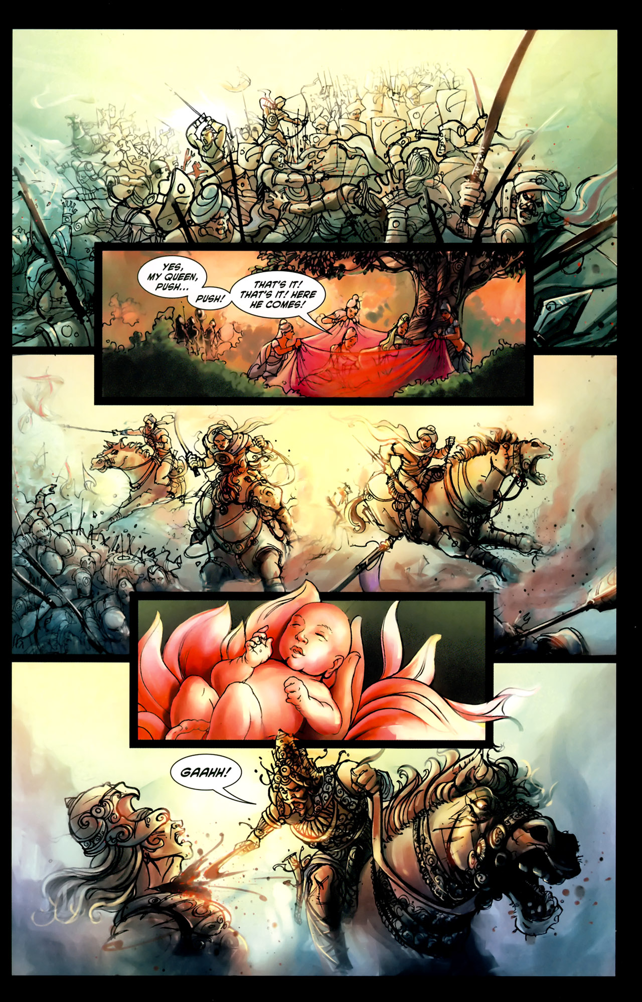 Read online Deepak Chopra's Buddha: A Story of Enlightenment comic -  Issue #1 - 7