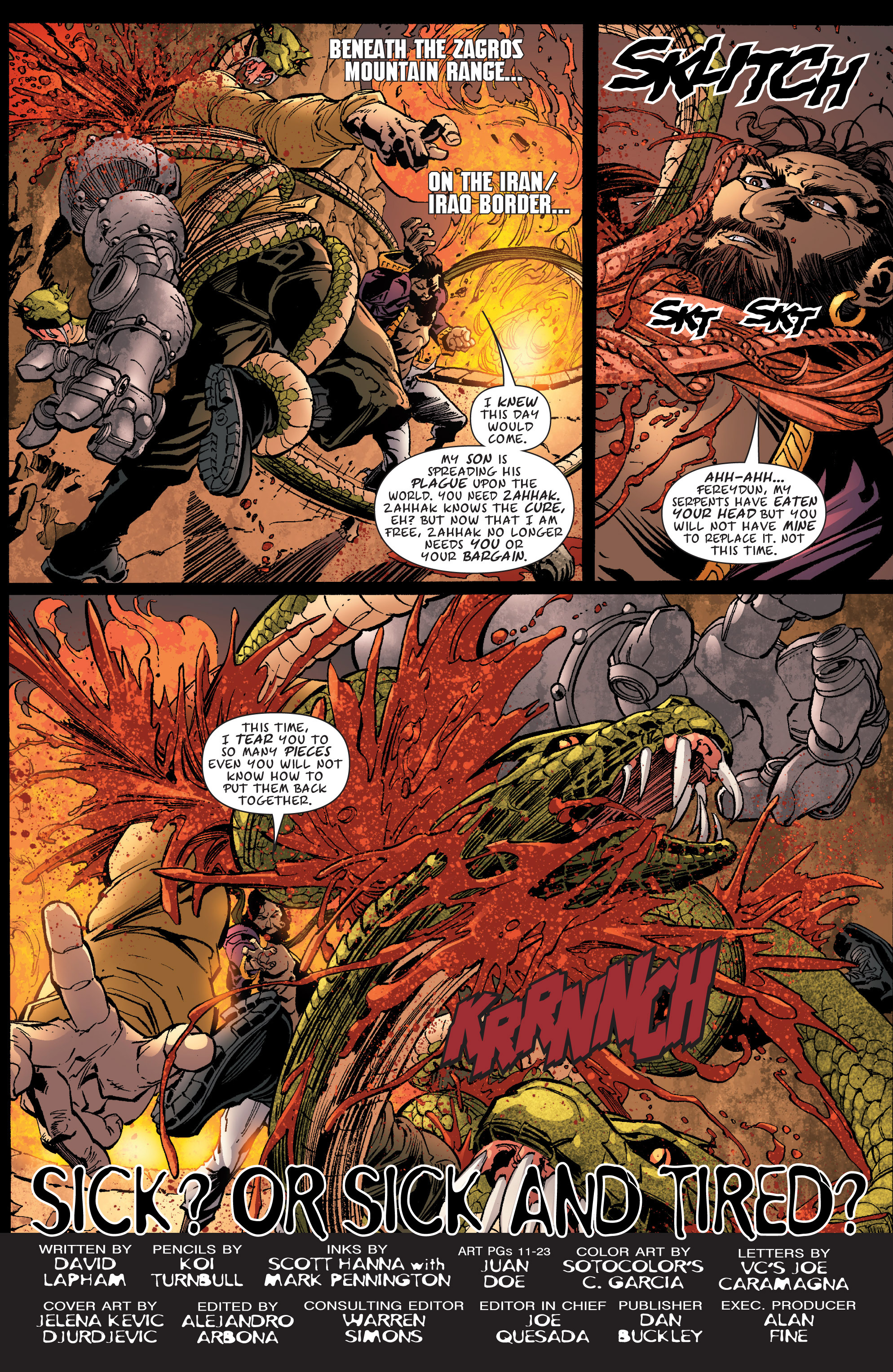 Read online Terror, Inc. - Apocalypse Soon comic -  Issue #4 - 3