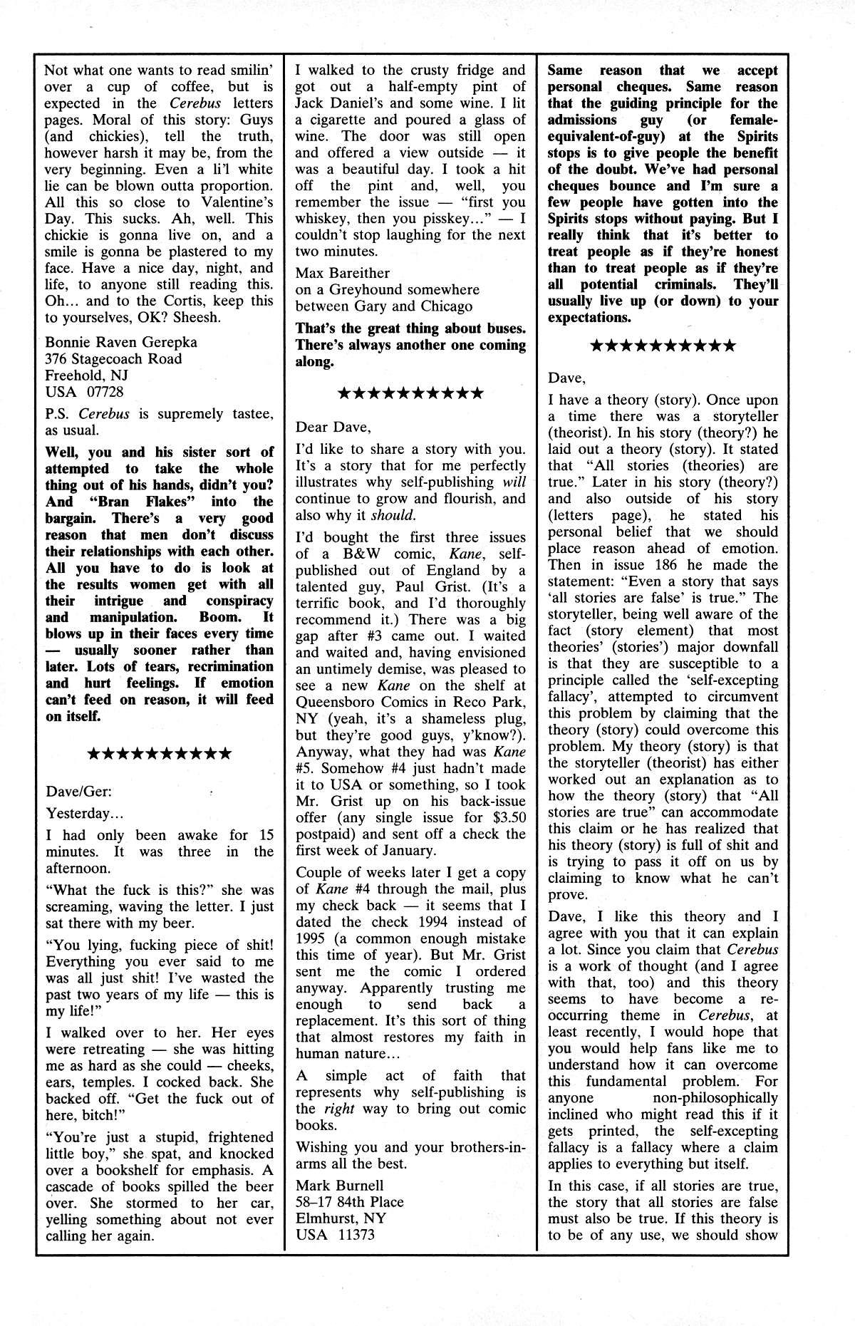 Cerebus Issue #195 #194 - English 25