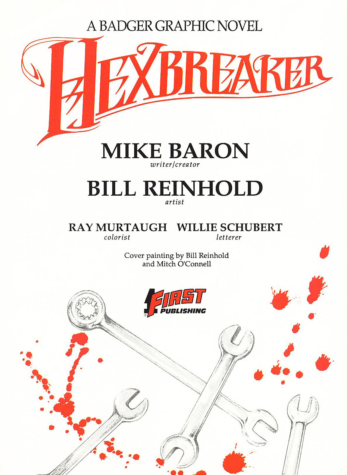 Read online Badger: Hexbreaker comic -  Issue # Full - 2
