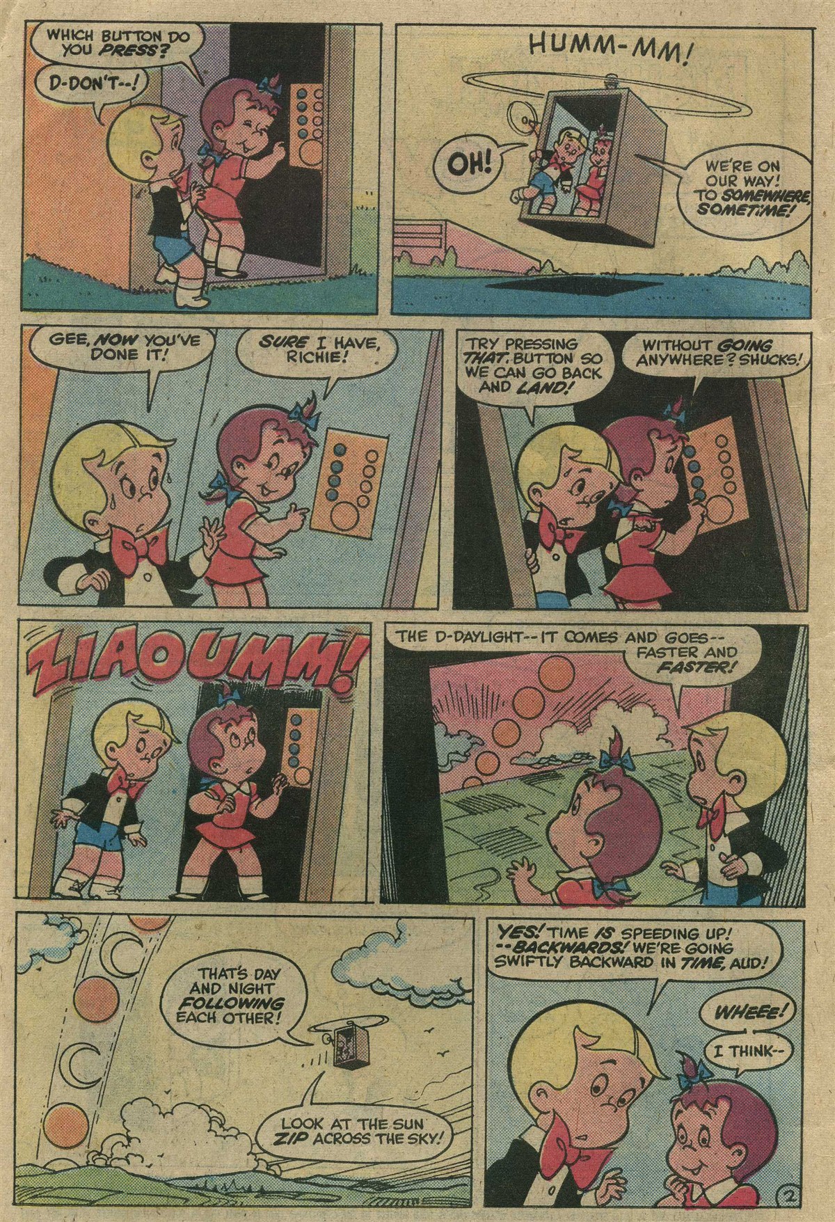 Read online Richie Rich & His Girl Friends comic -  Issue #1 - 6