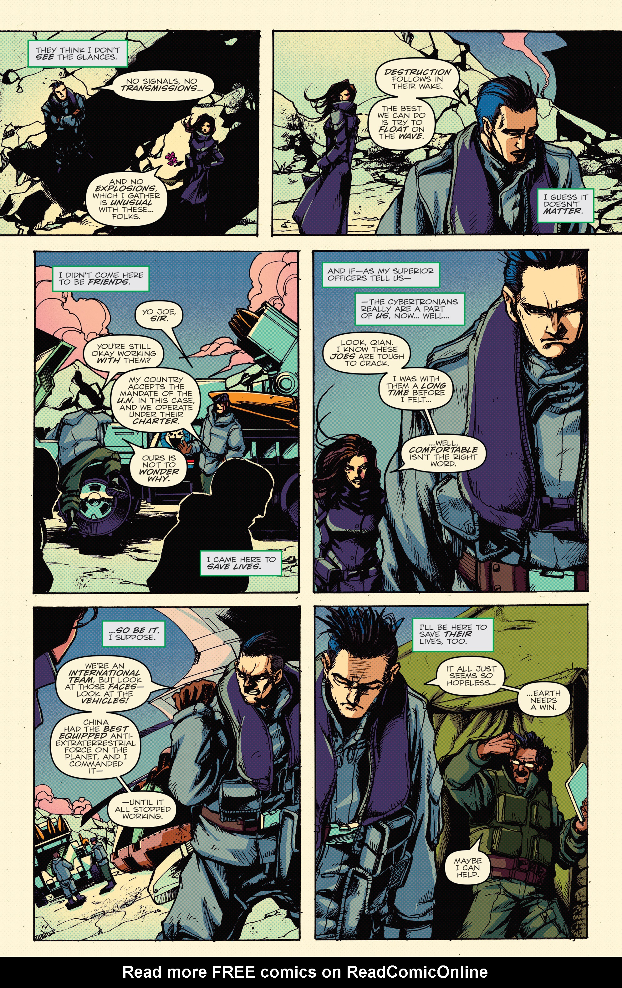 Read online Optimus Prime comic -  Issue #2 - 22