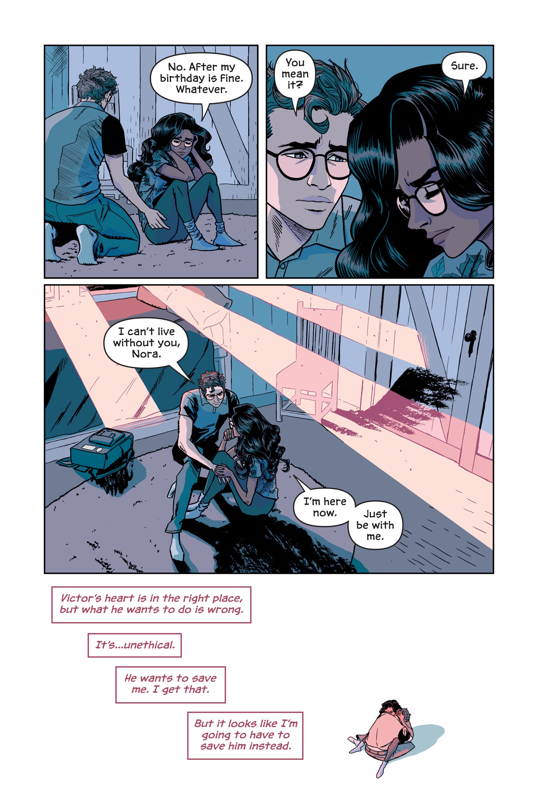 Read online Victor and Nora: A Gotham Love Story comic -  Issue # TPB (Part 2) - 64