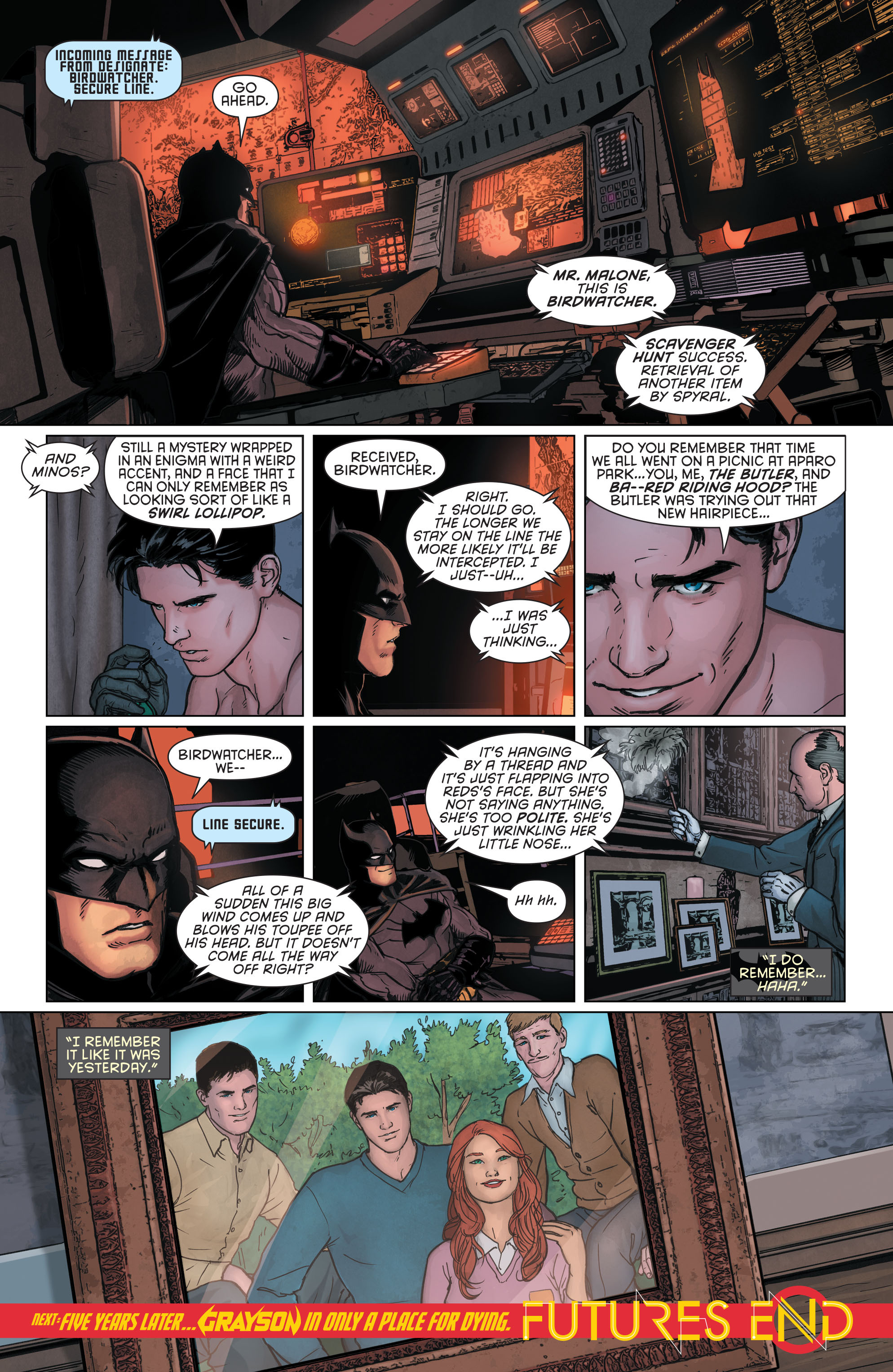 Read online Grayson comic -  Issue #2 - 21