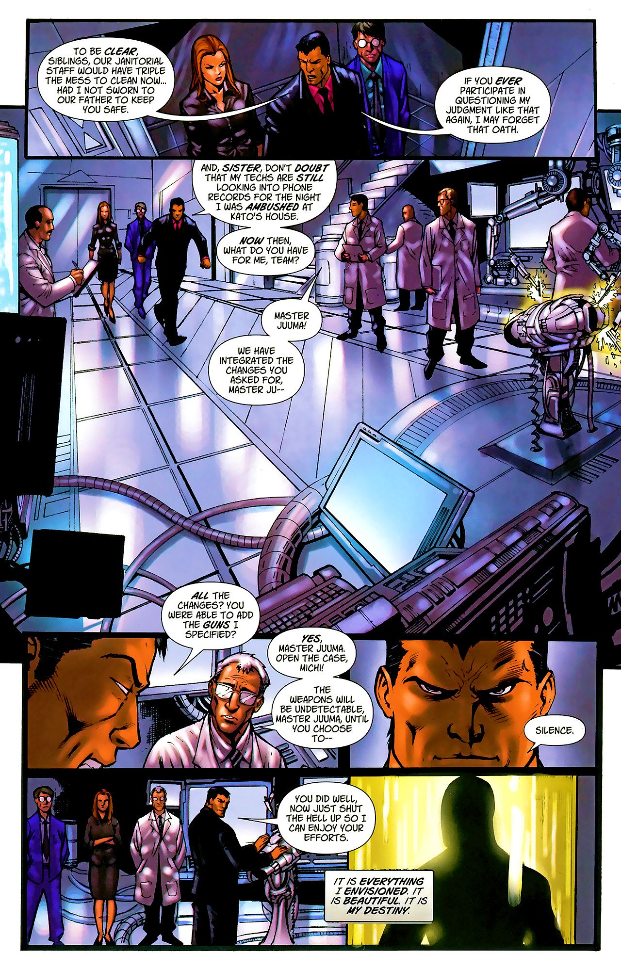 Read online Kato comic -  Issue #4 - 13