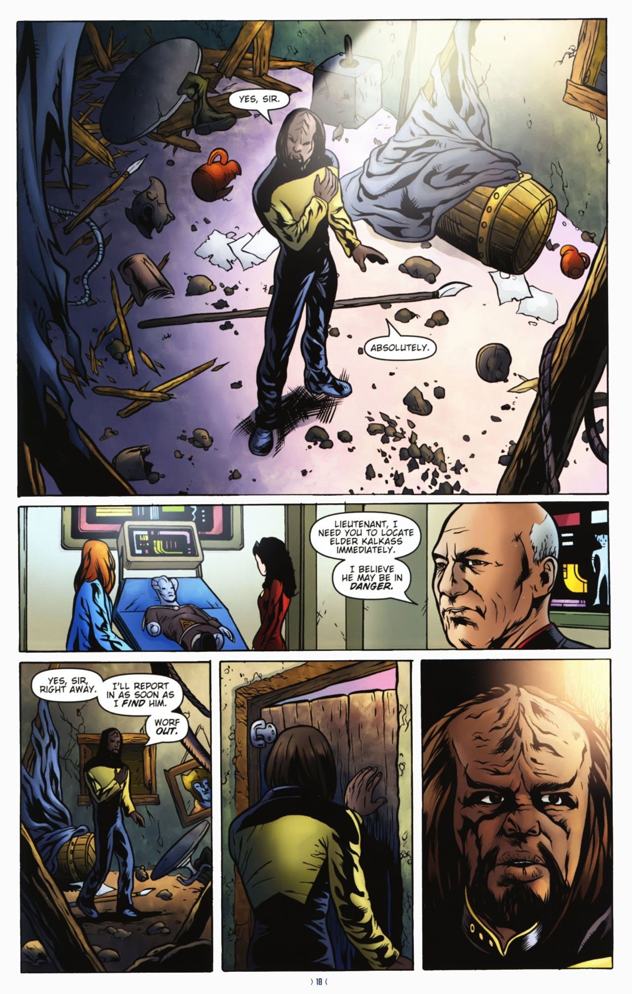 Read online Star Trek: The Next Generation: Ghosts comic -  Issue #2 - 20