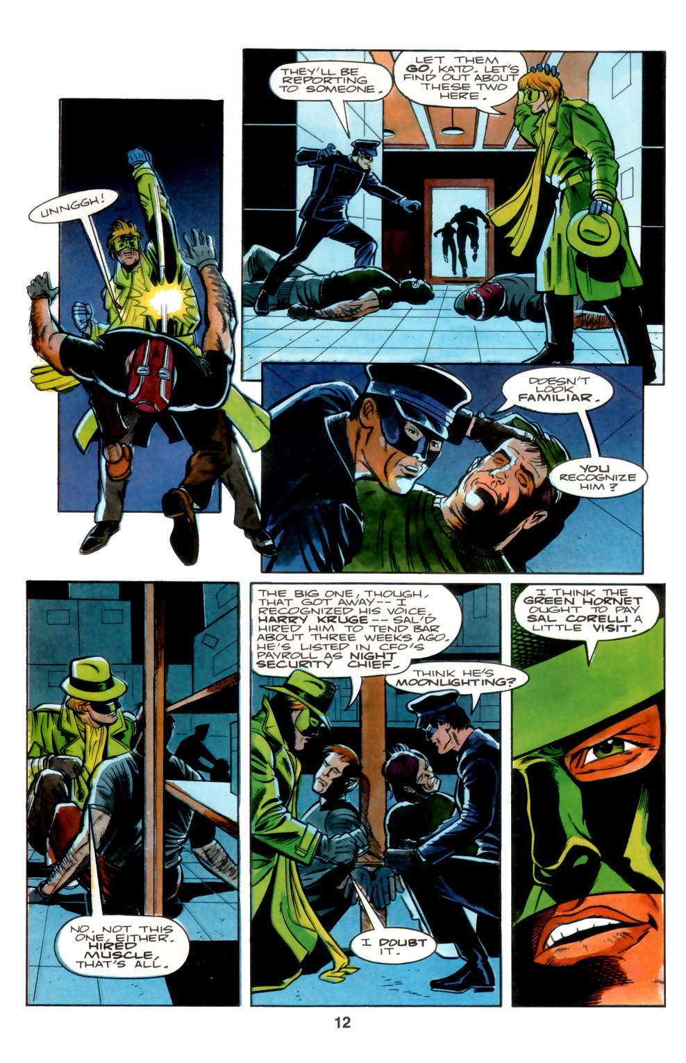 Read online The Green Hornet (1991) comic -  Issue #4 - 13