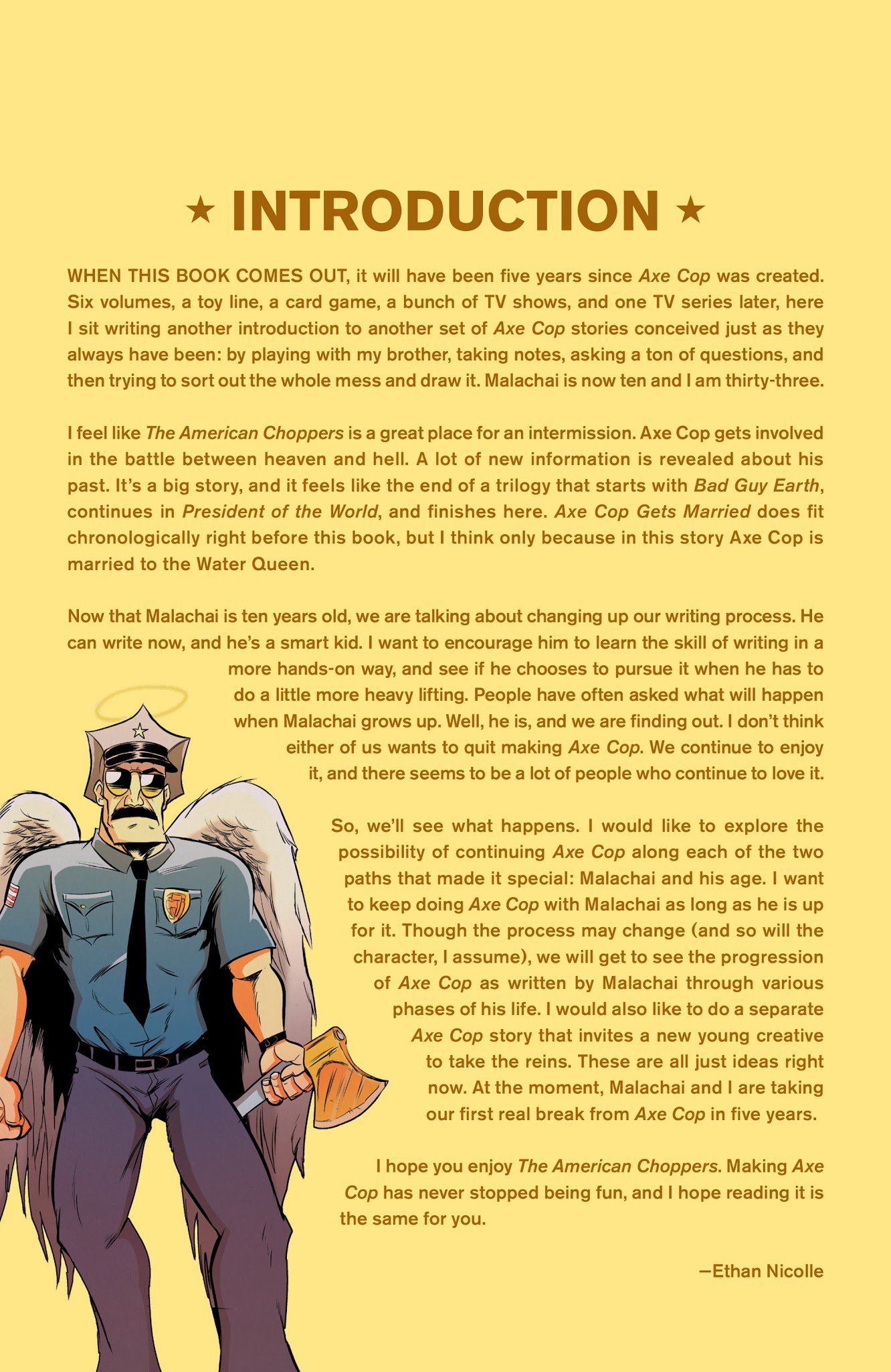 Read online Axe Cop comic -  Issue # TPB 6 - 6