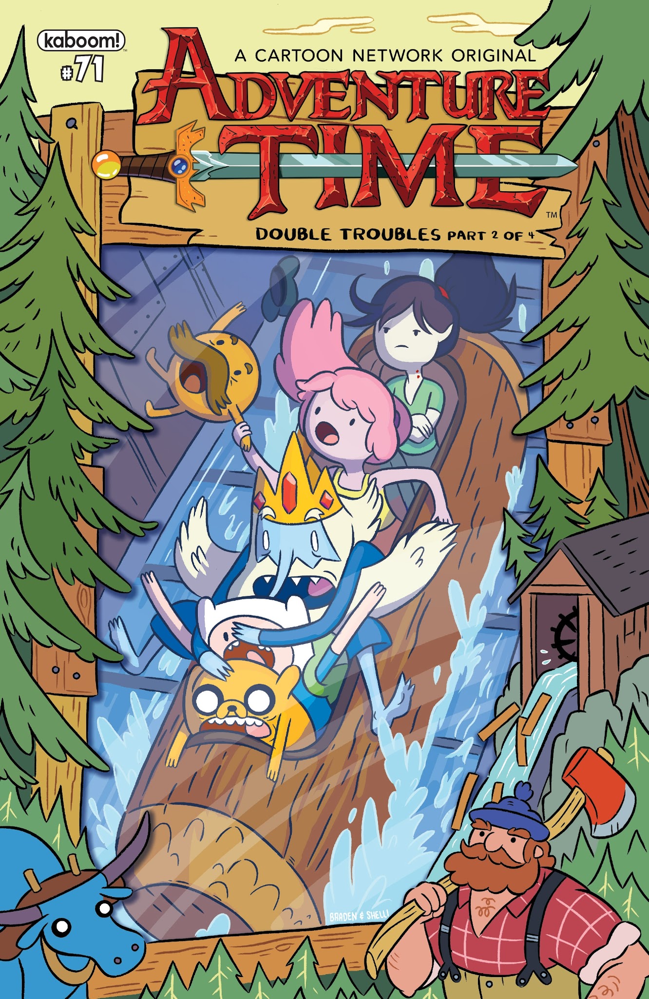 Read online Adventure Time comic -  Issue #71 - 1