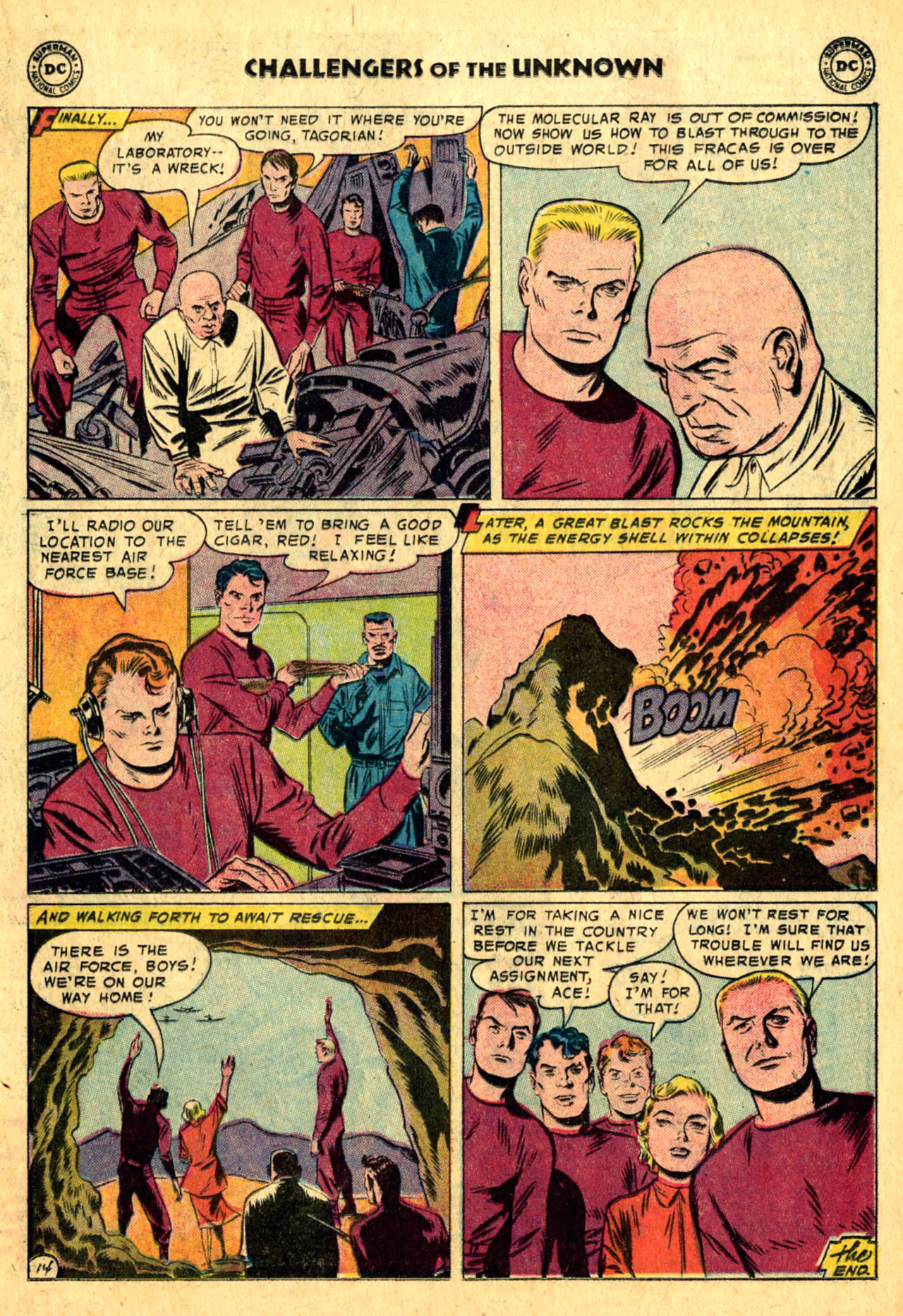 Challengers of the Unknown (1958) Issue #1 #1 - English 17