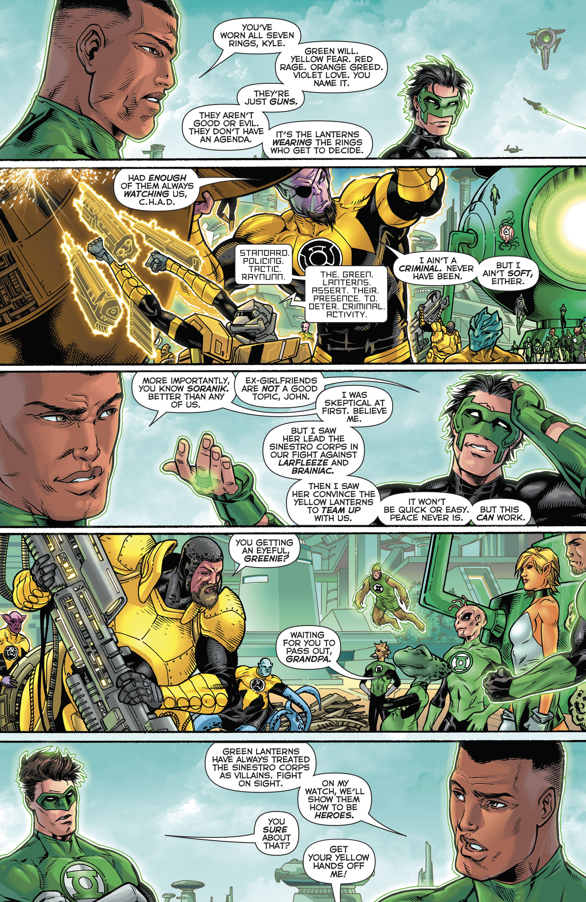 Read online Hal Jordan And The Green Lantern Corps comic -  Issue #18 - 10