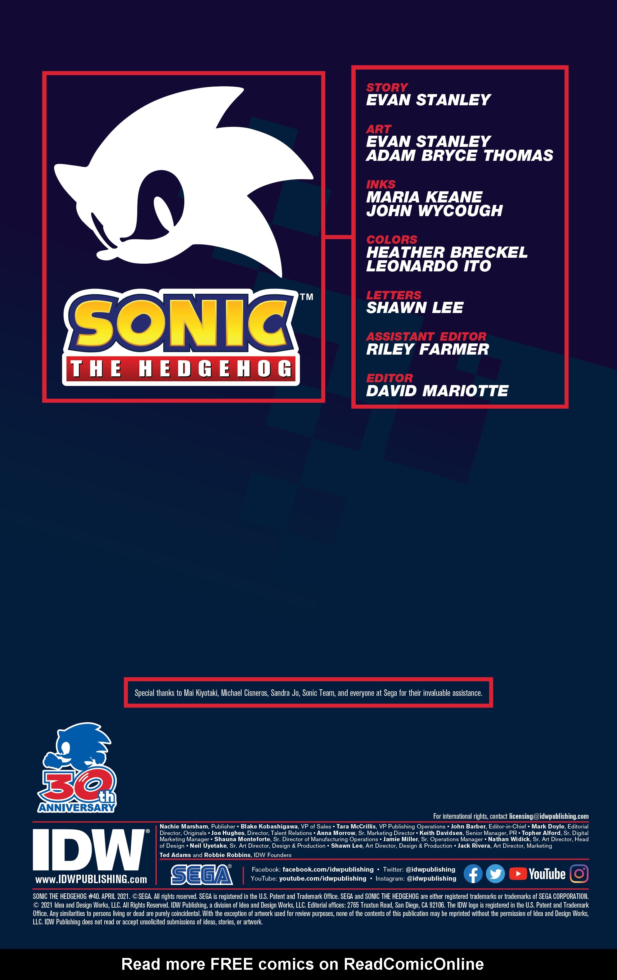 Read online Sonic the Hedgehog (2018) comic -  Issue #40 - 2